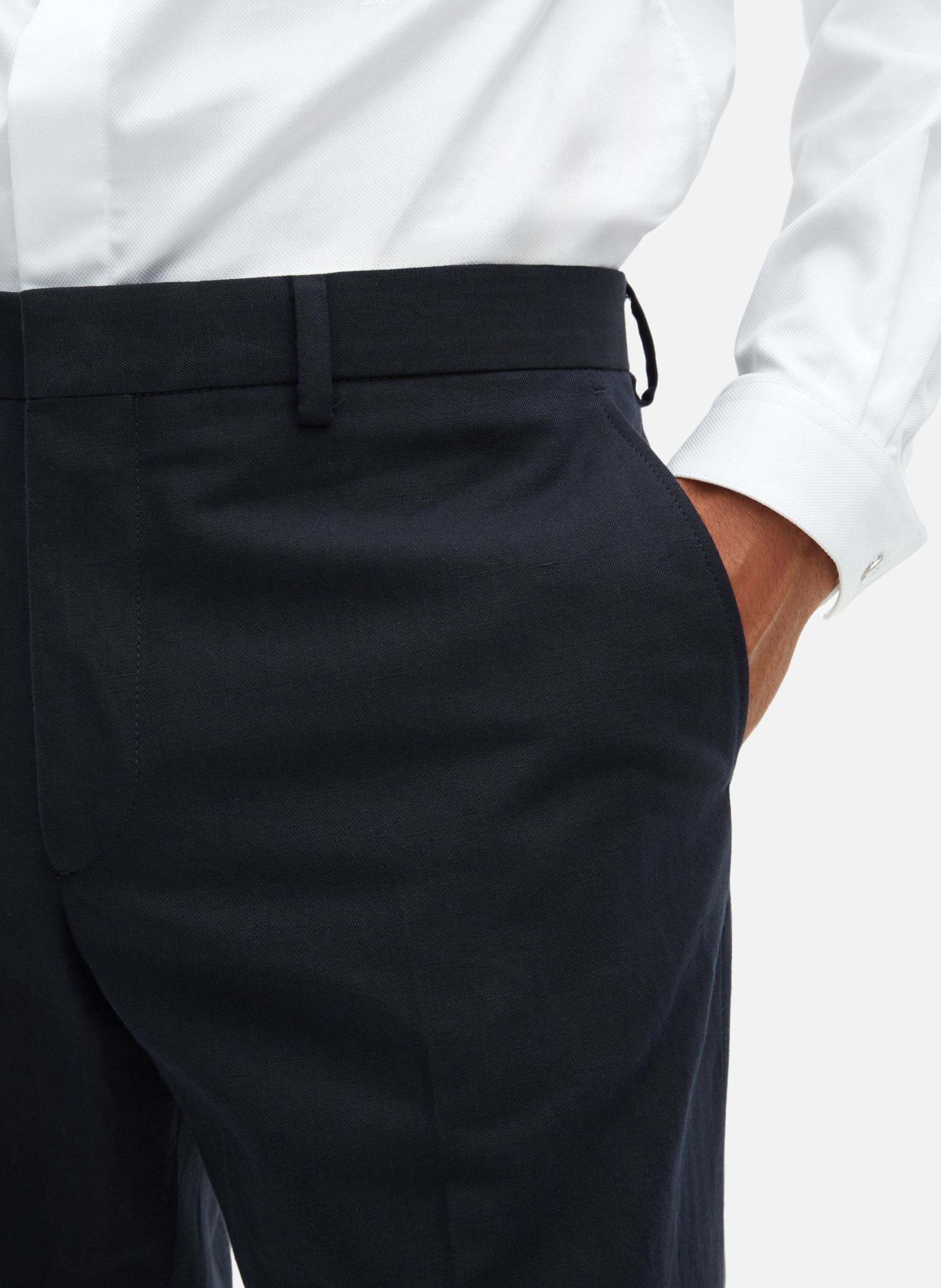 Straight-leg suit pants THE KOOPLES Blue