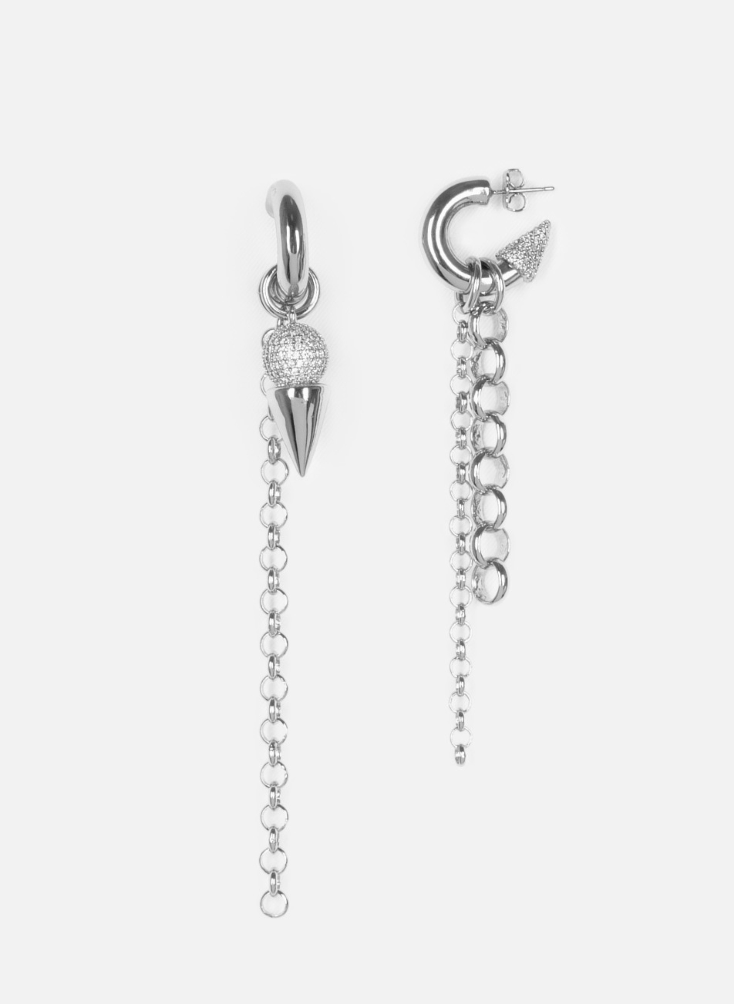 Set of 2 earrings THE KOOPLES Grey