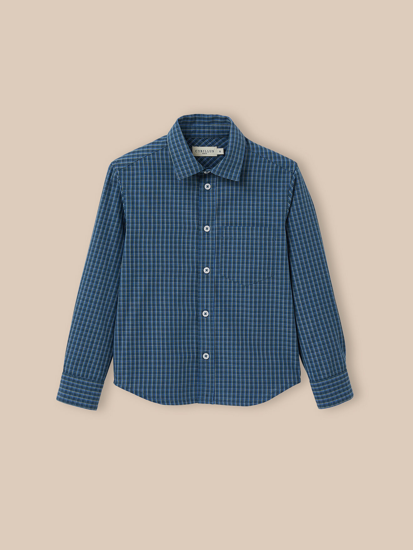 Bead-embroidered dress CYRILLUS Red