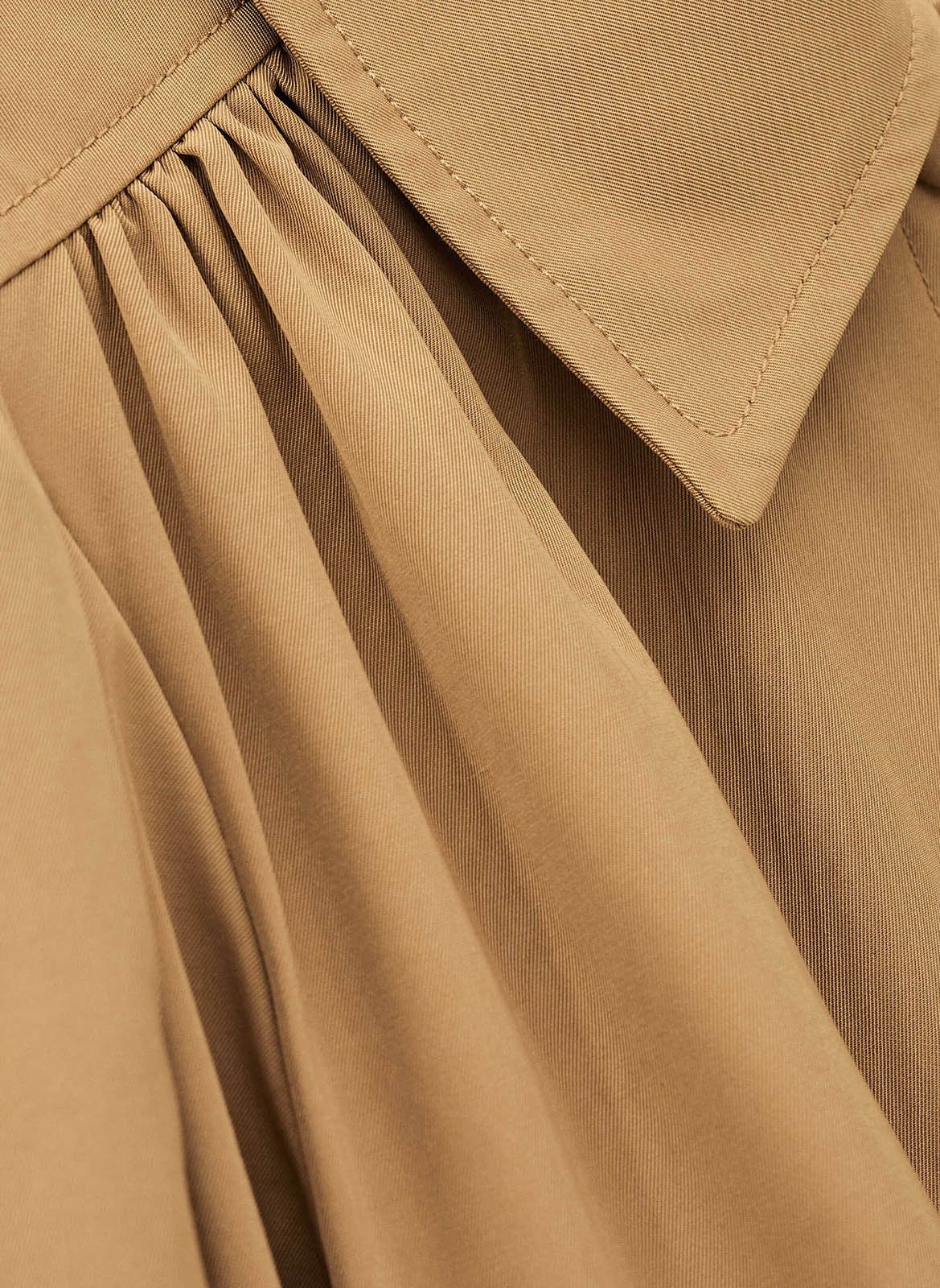 Veste droite col classique BA&SH Marron