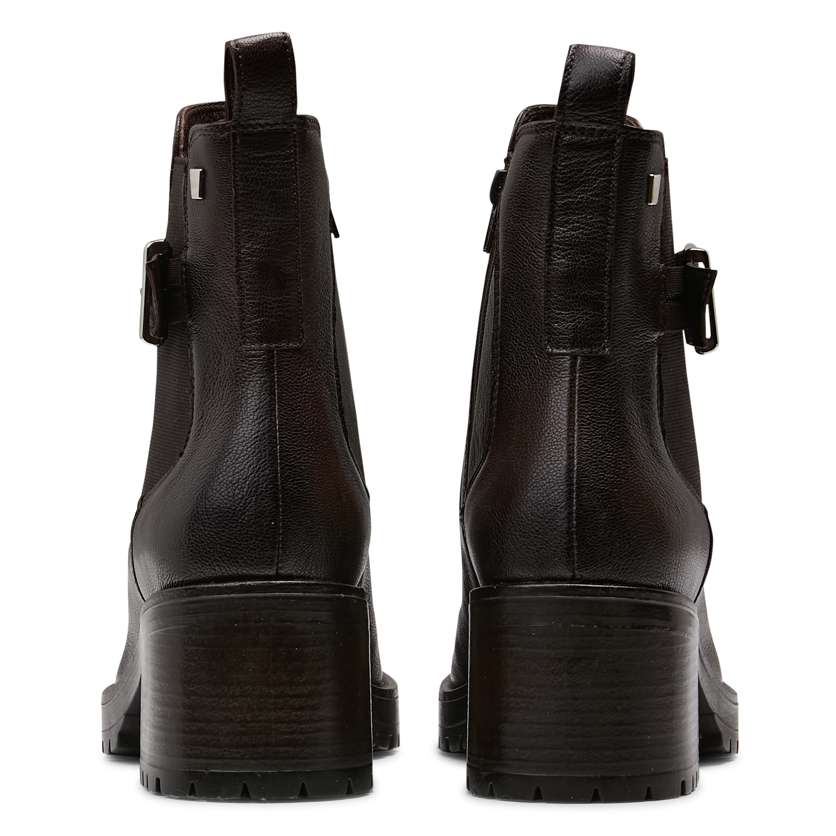 Bottines à talons en cuir JB MARTIN Marron