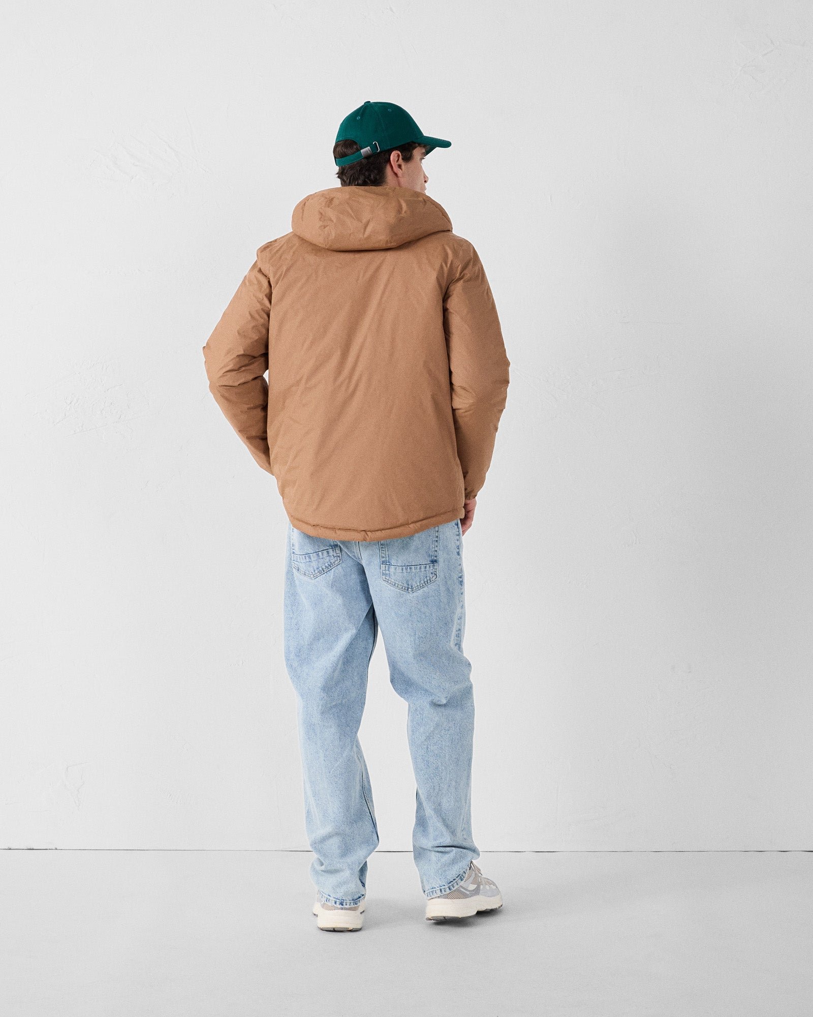 Reversible jacket in brown sugar/beige brummen JOTT Brown