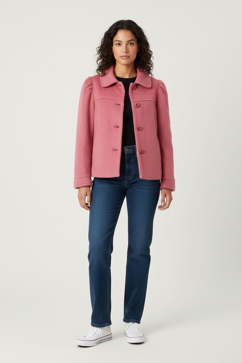 Polo shirt ROUJE - Seconde Main Pink