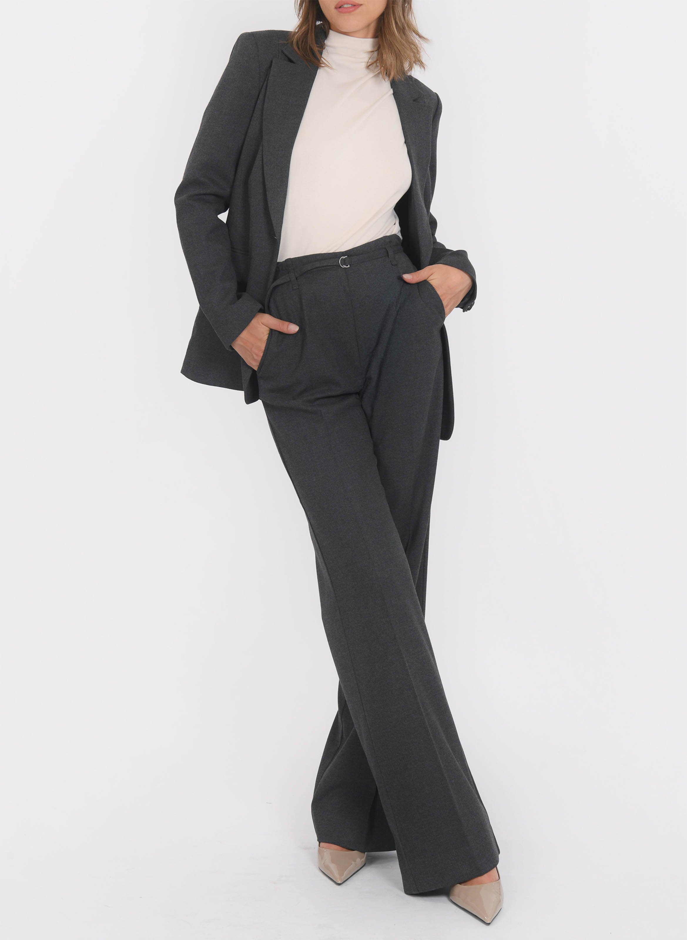 Pantalon large  KOOKAI Gris