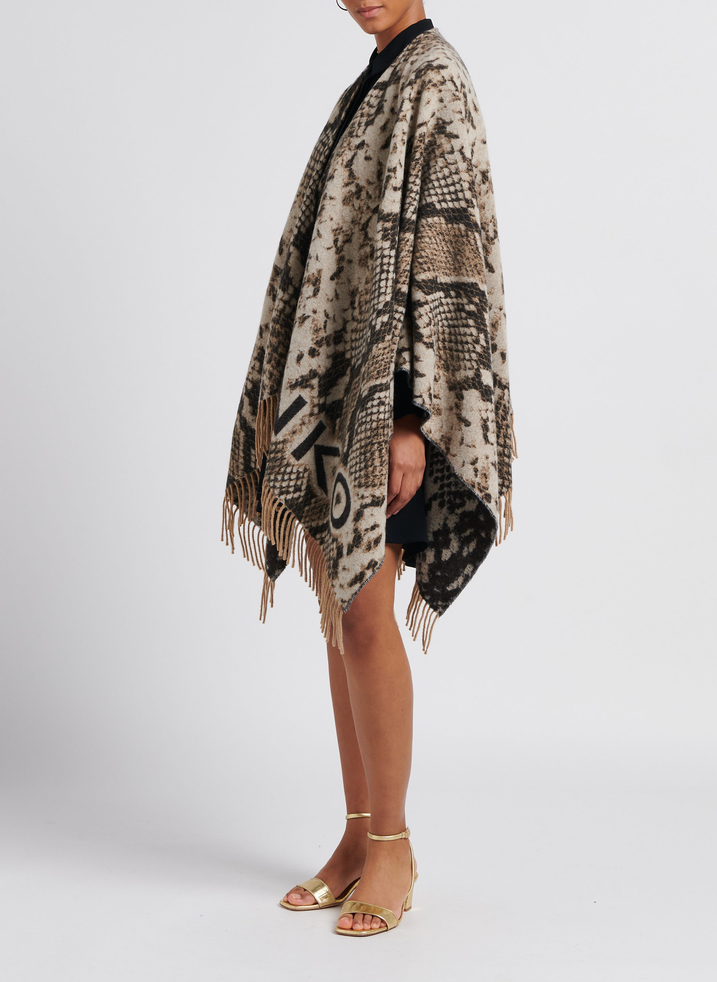 Korte jurk met klassieke kraag PINKO Zwart