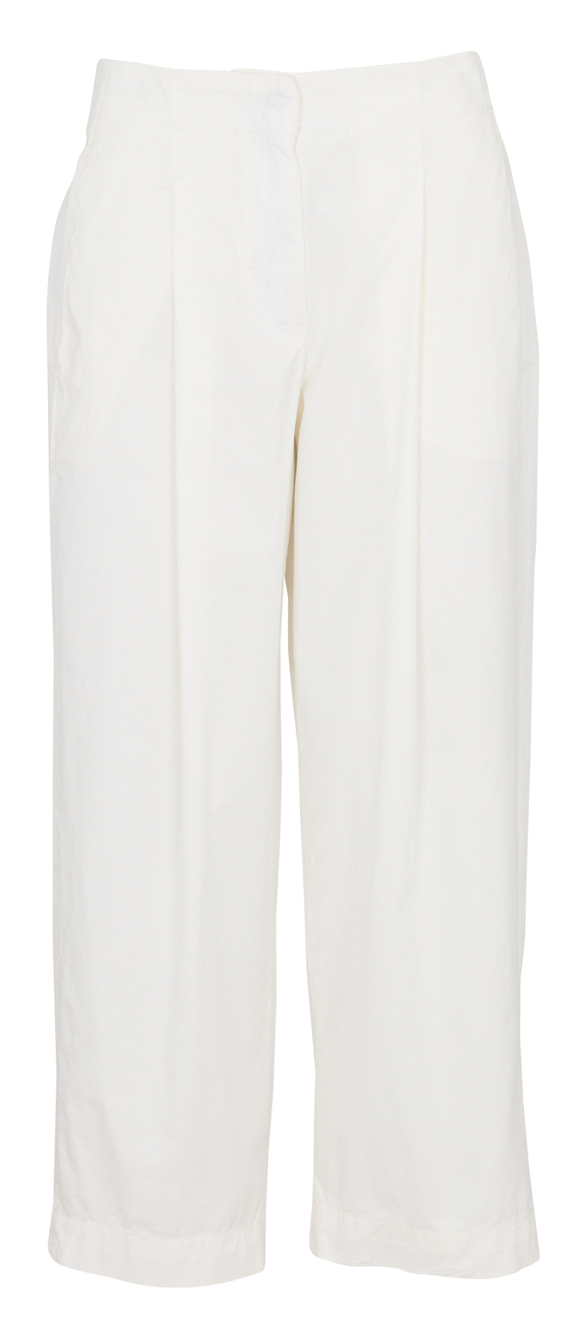 Broek met hoge taille in katoen SUD EXPRESS Beige