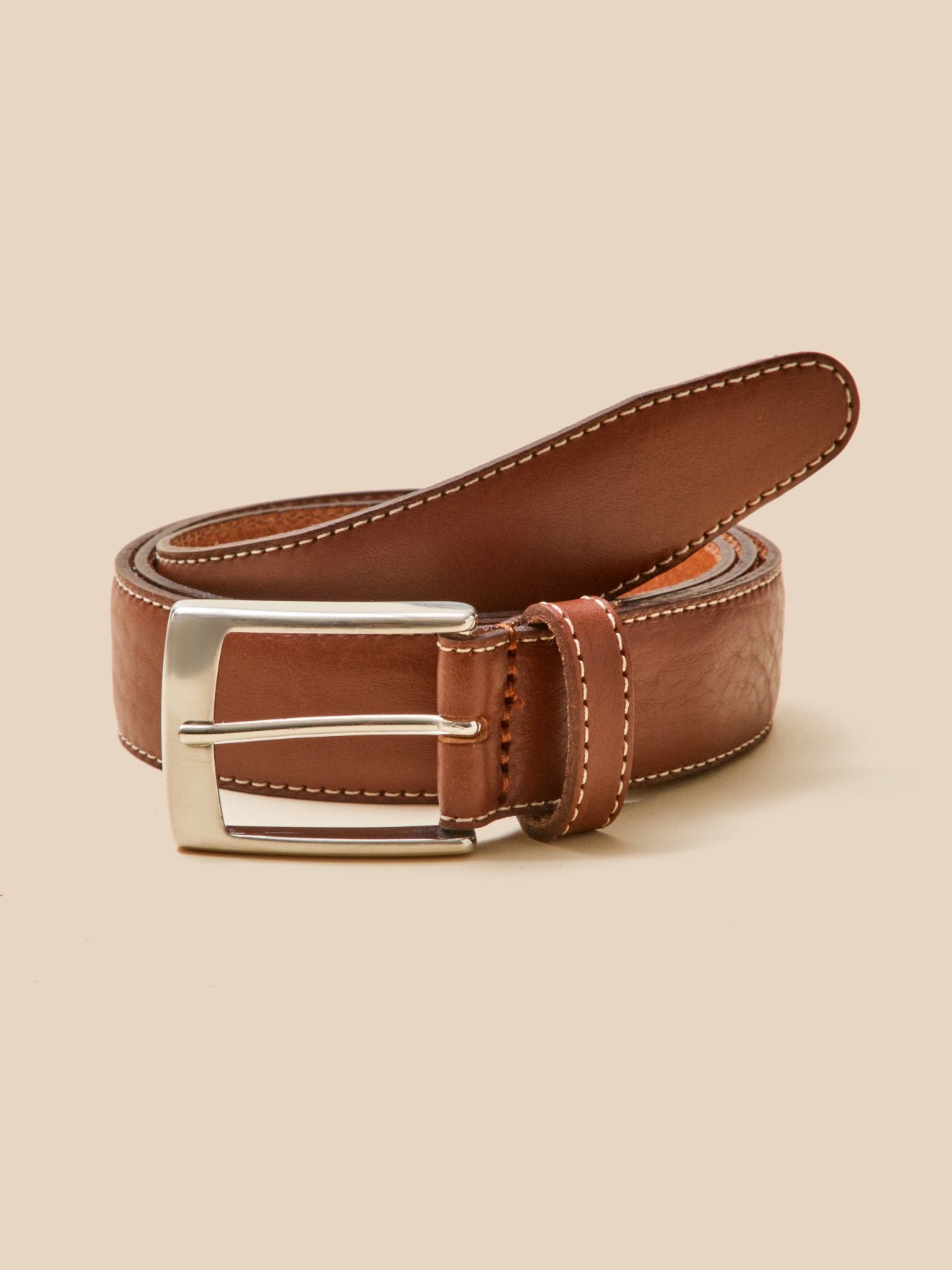 Ceinture cuir CYRILLUS Marron