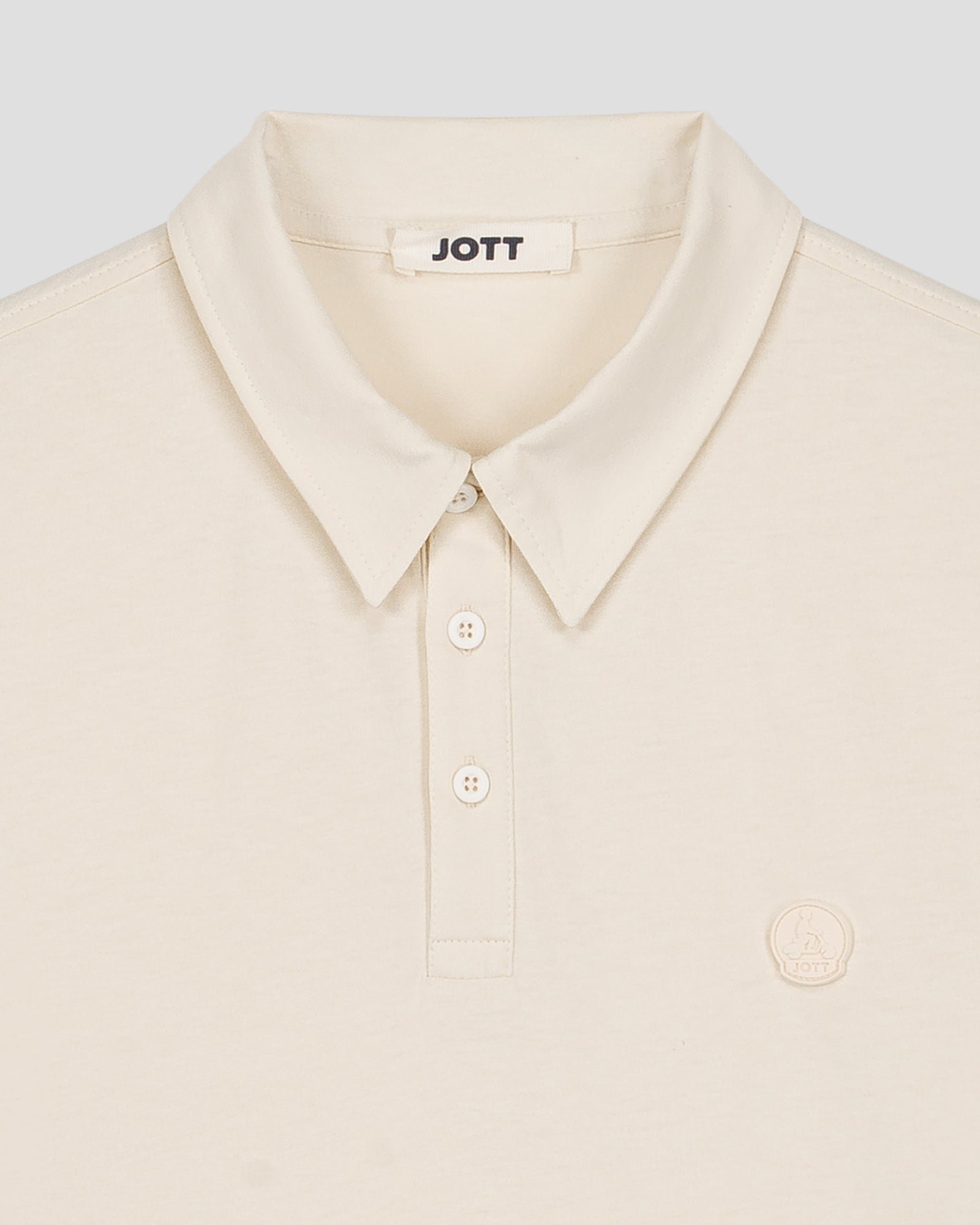Dario short sleeve polo JOTT White