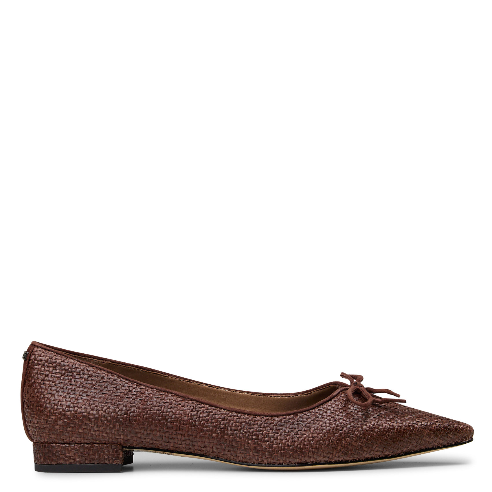 Raffia ballet flats SAM EDELMAN Brown