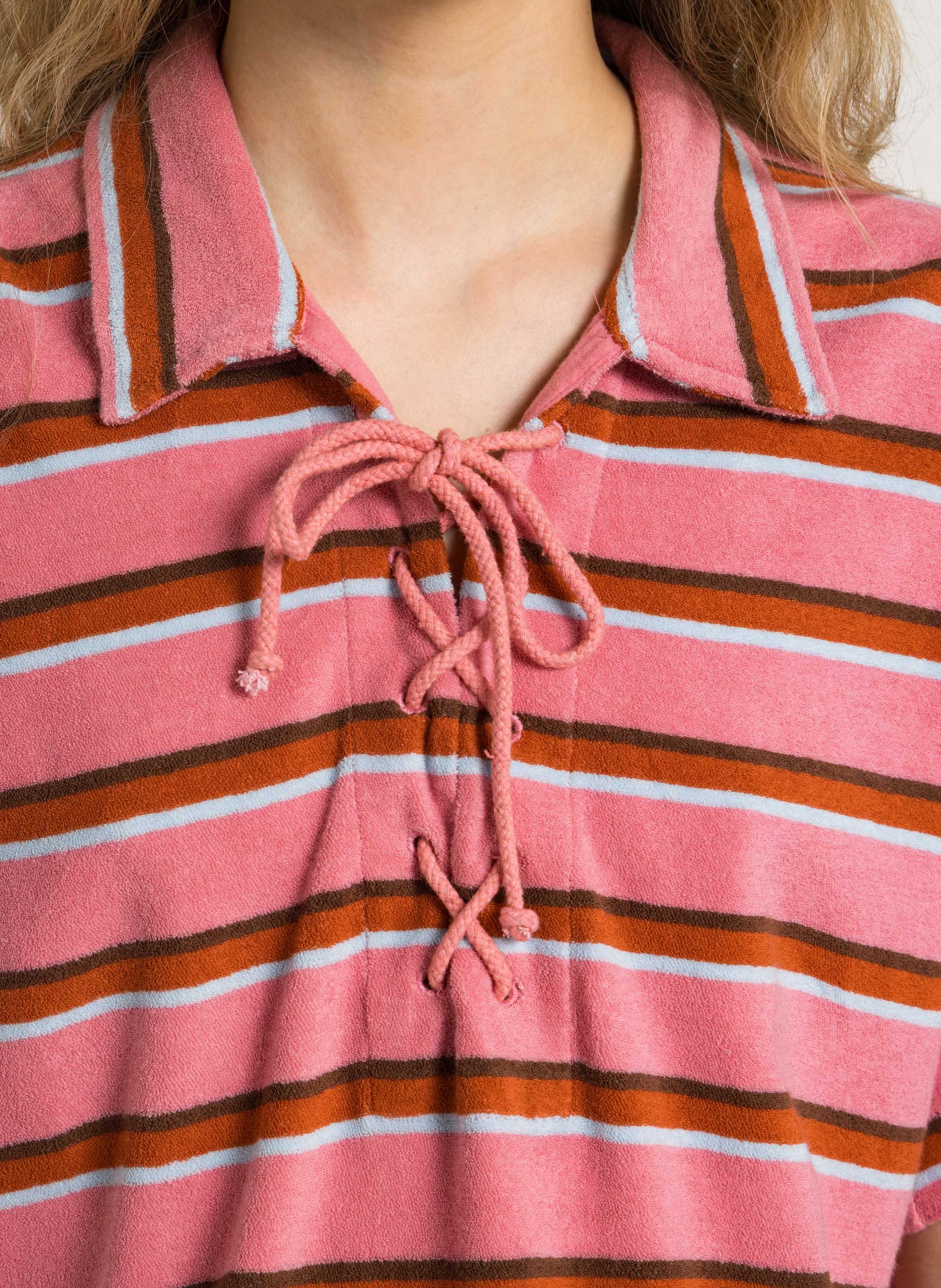 Gestreifter Strickpullover LEON & HARPER Rosa