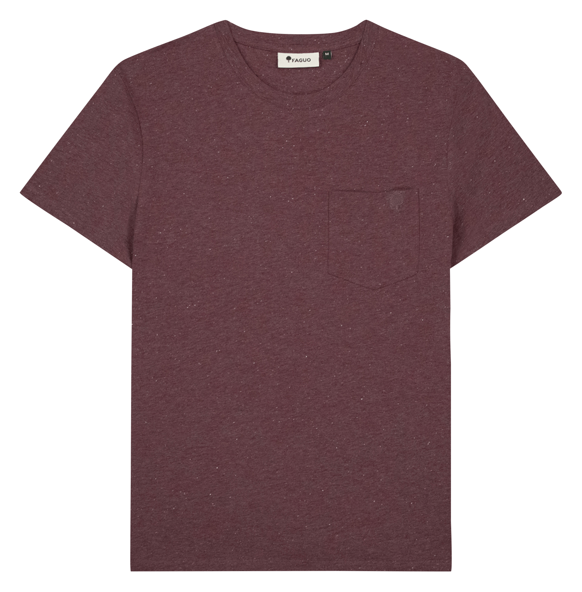 Round-neck cotton-blend T-shirt FAGUO