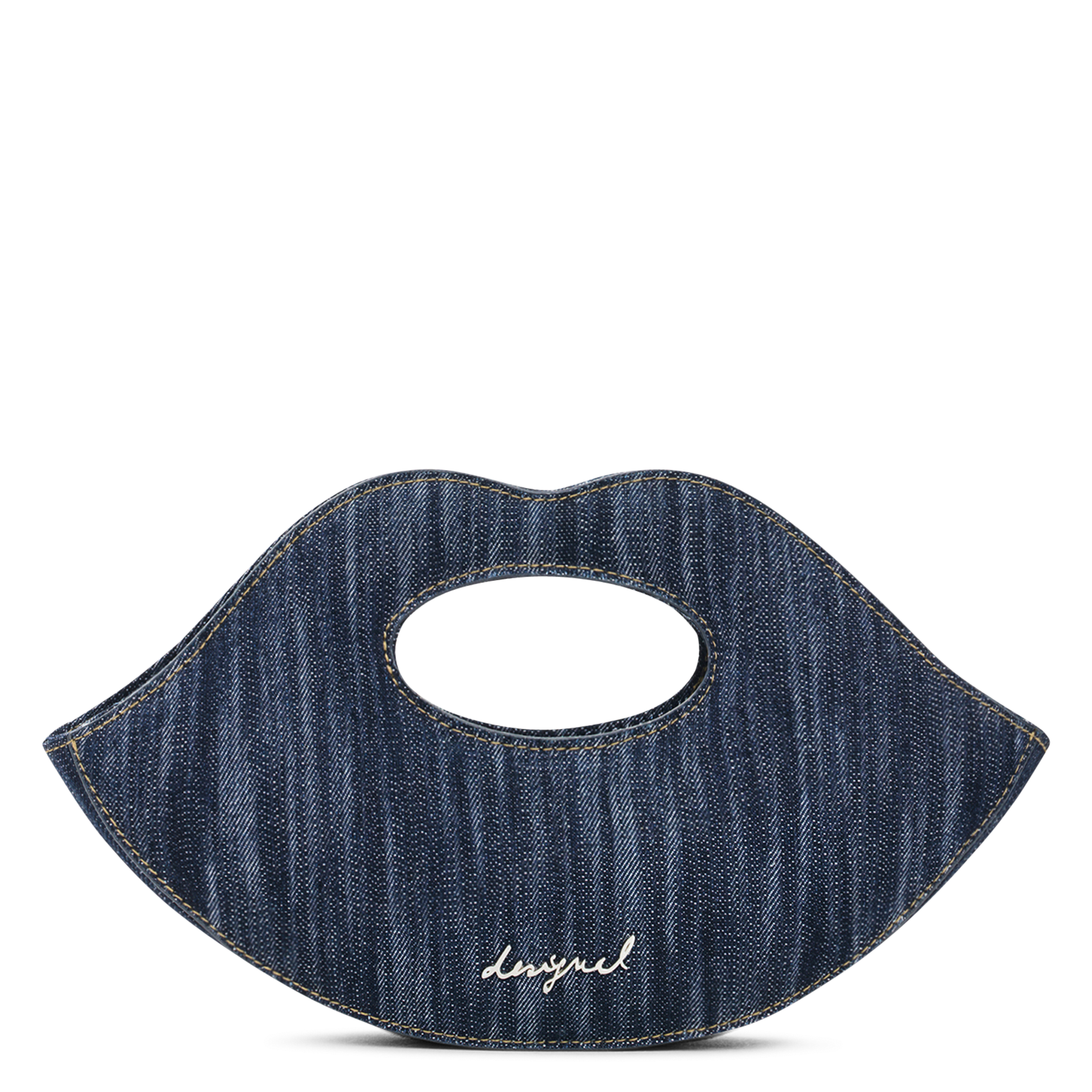 Sac à main en coton DESIGUAL Bleu
