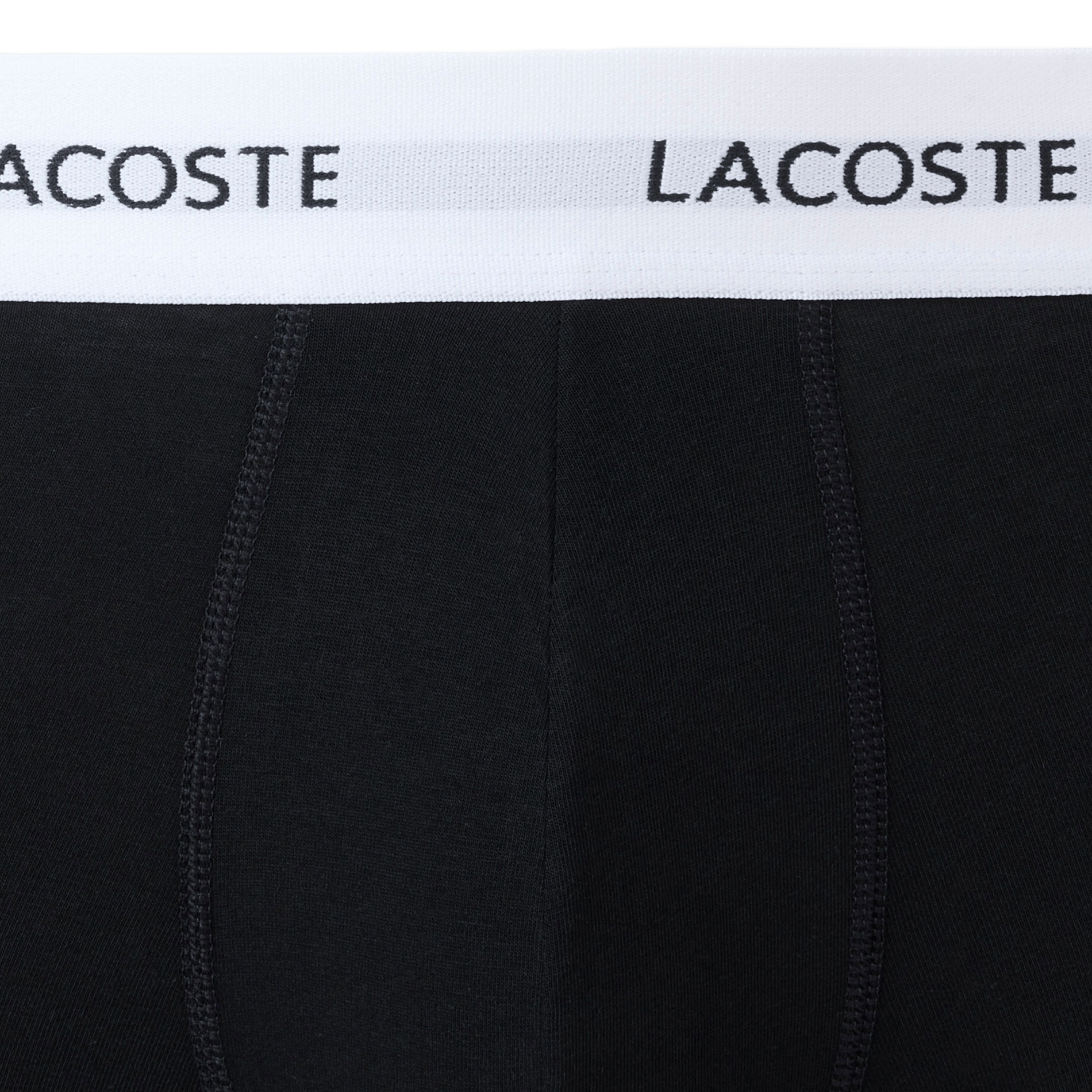 Set aus 3 kurzen Boxershorts aus gemischter Baumwolle LACOSTE Mehrfarbig