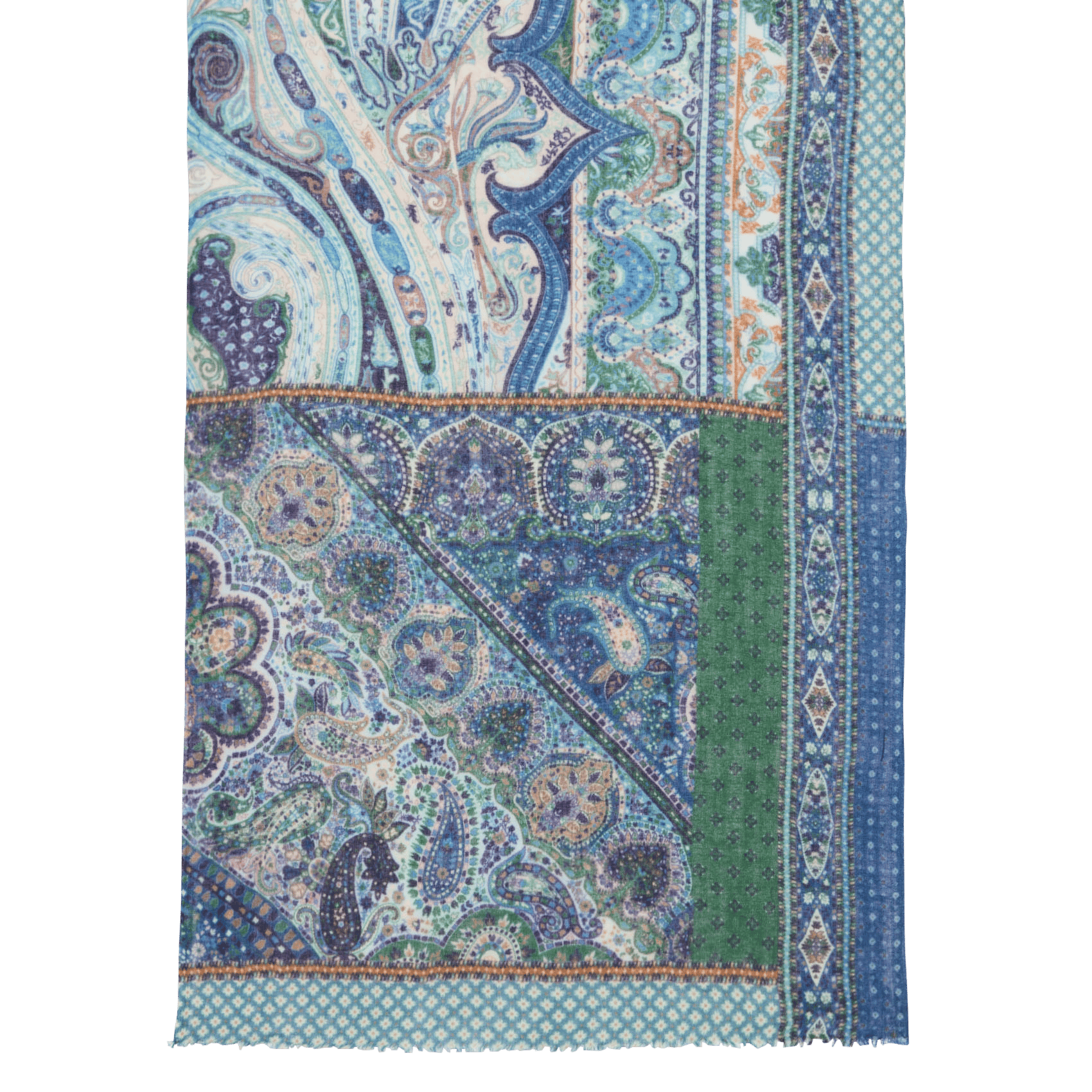 Echarpe en laine SUD EXPRESS Bleu