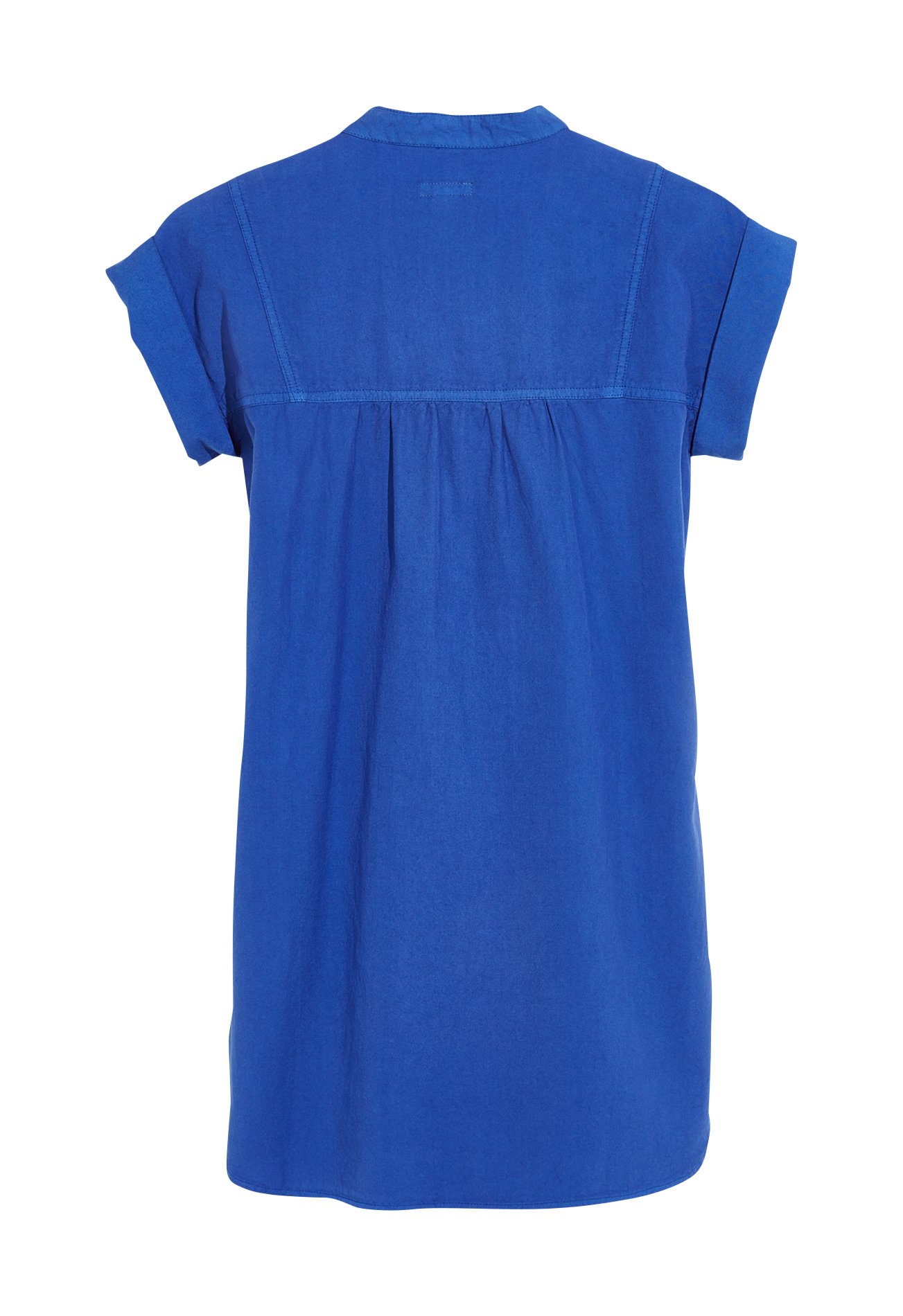 Midi dress with officer collar BELLEROSE Blue