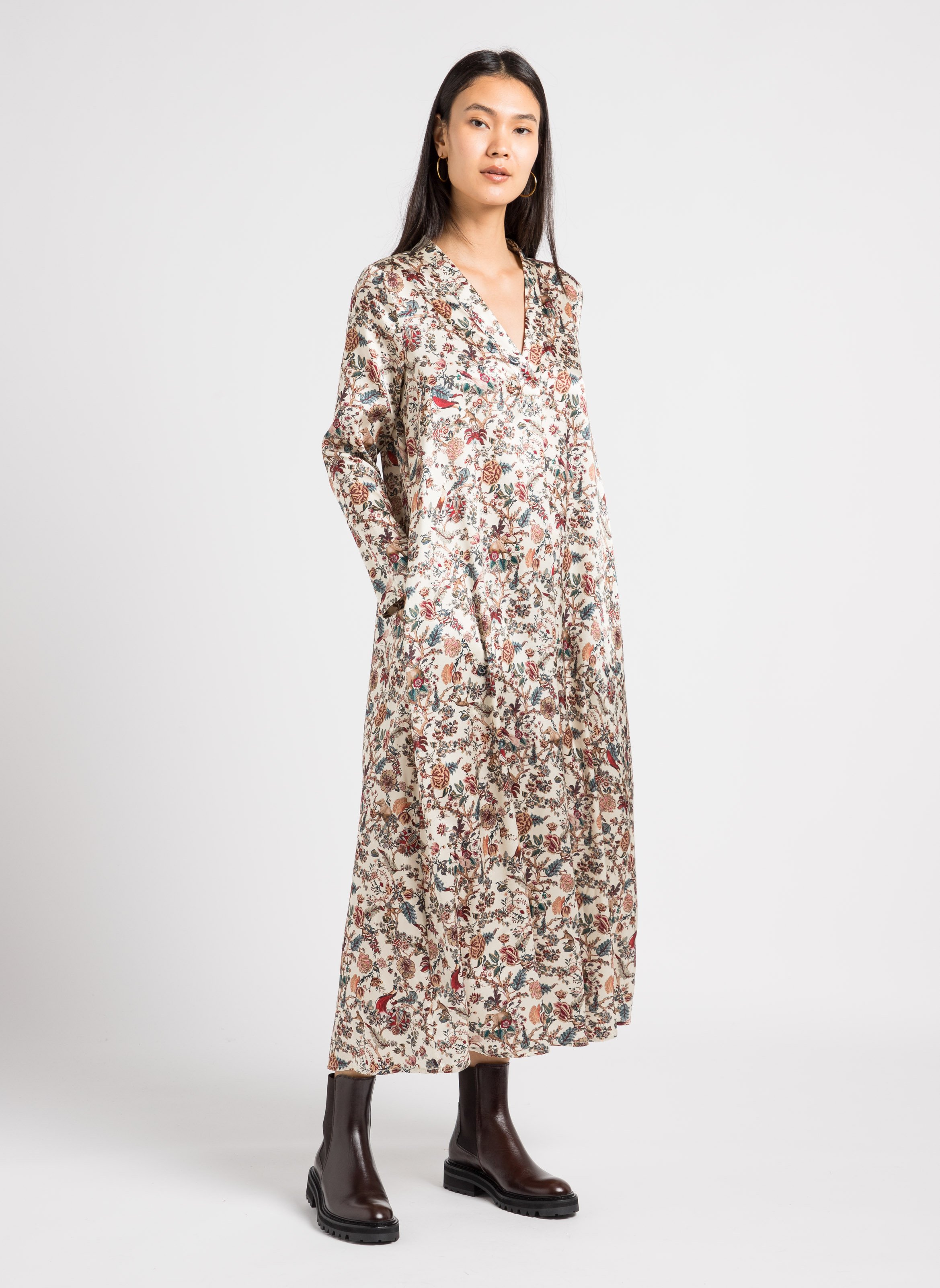 Momoni robe soie new arrivals