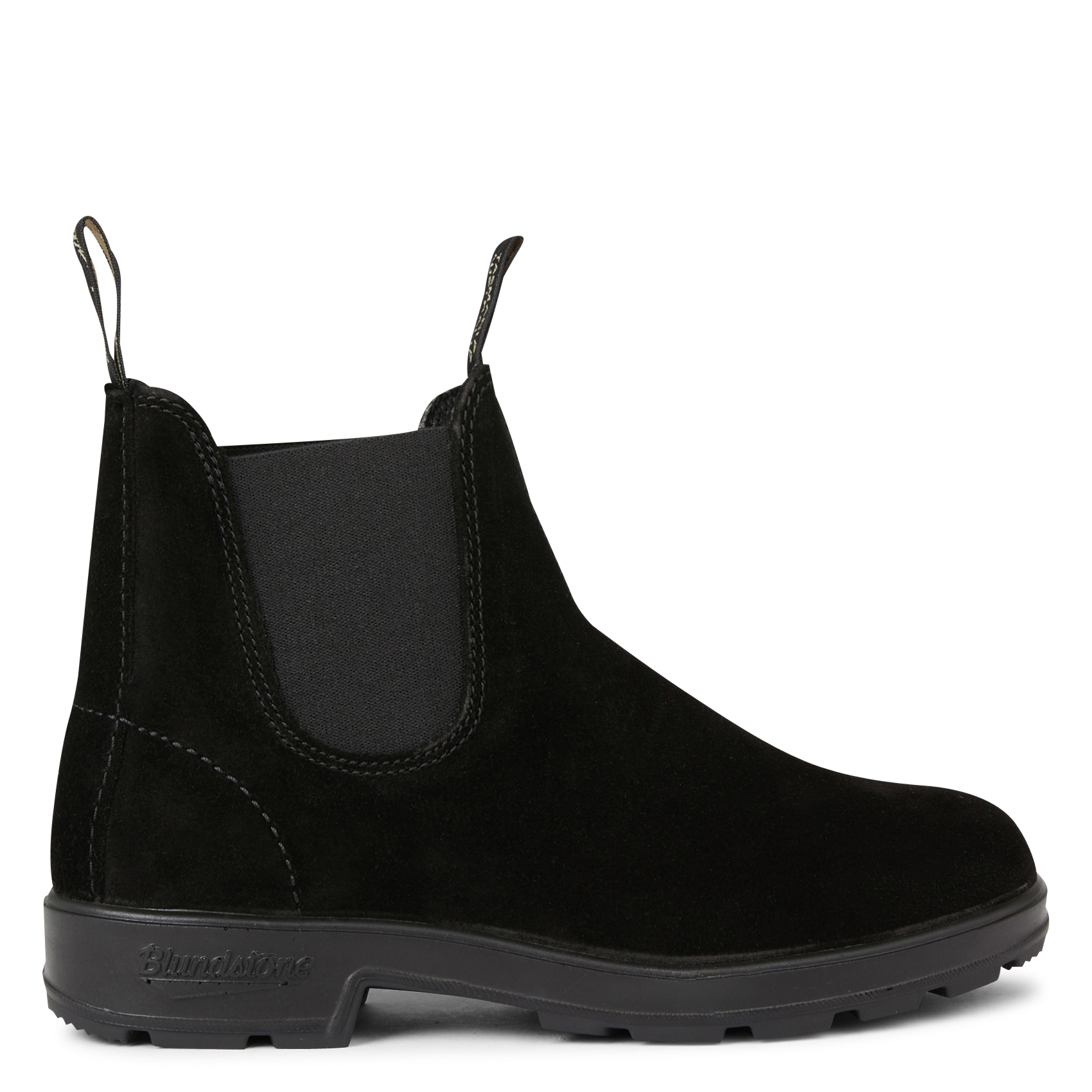 Suede Chelsea boots BLUNDSTONE Black