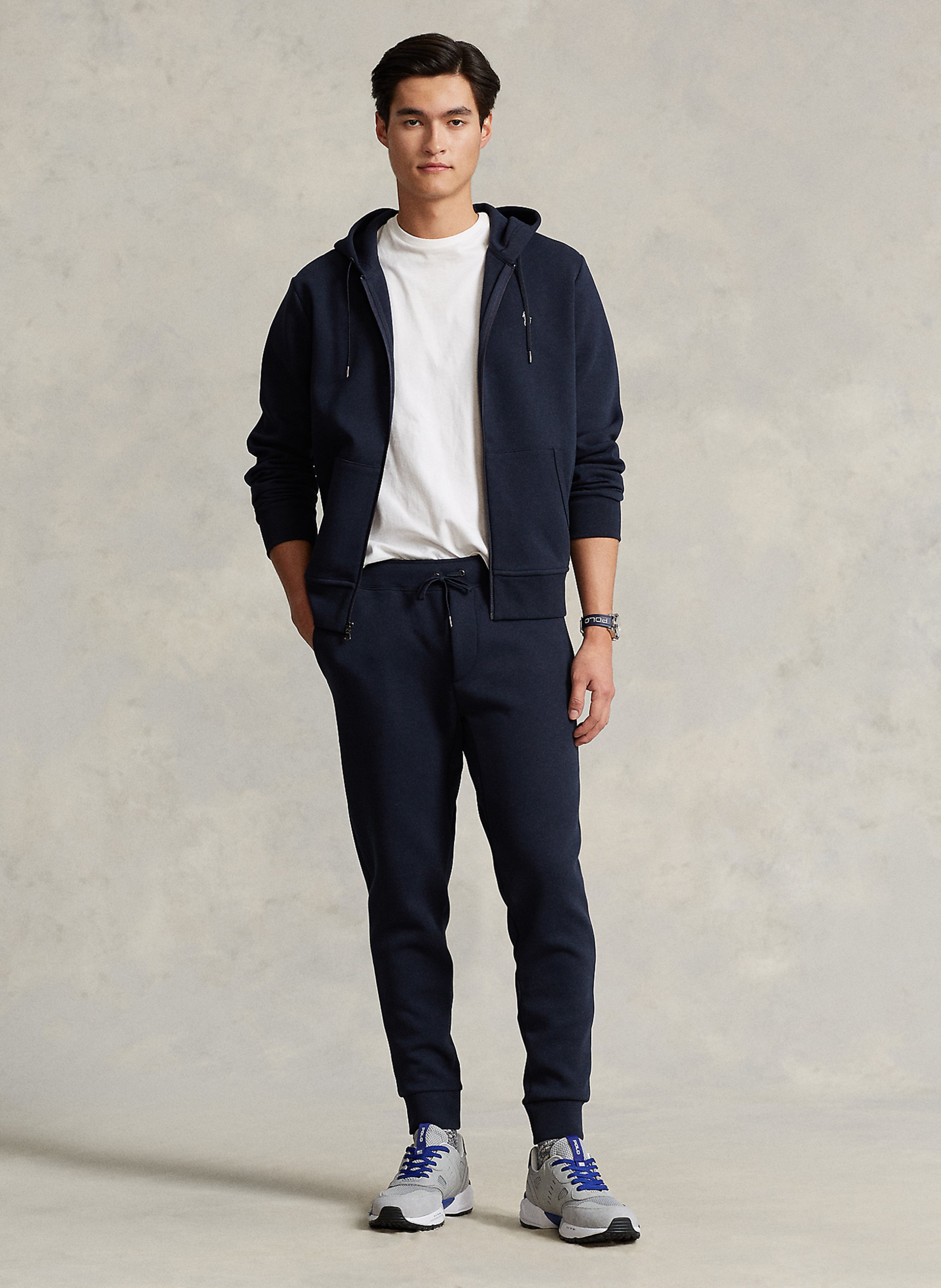 Cotton-blend hoodie POLO RALPH LAUREN Blue