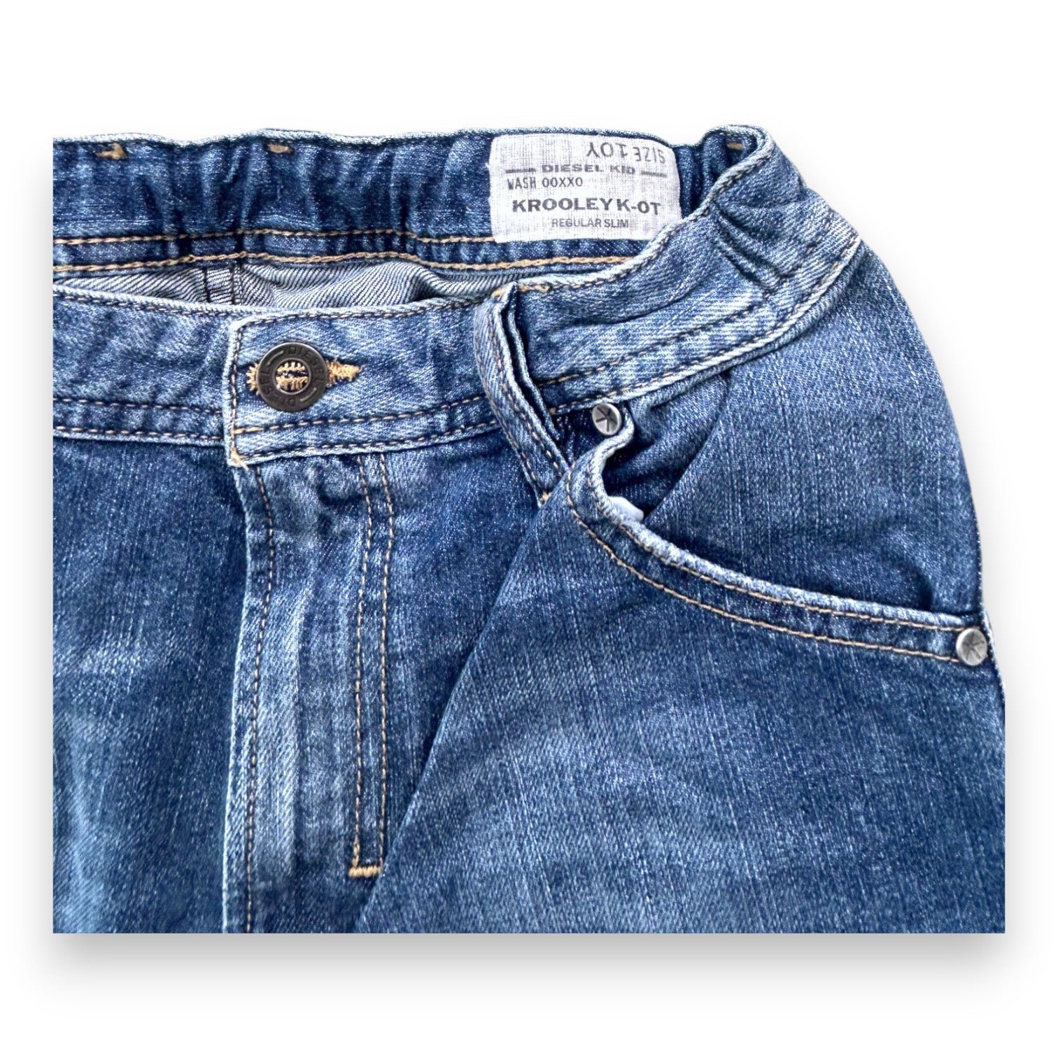 Blue children's pants - 10 years DIESEL  - Seconde Main Blue