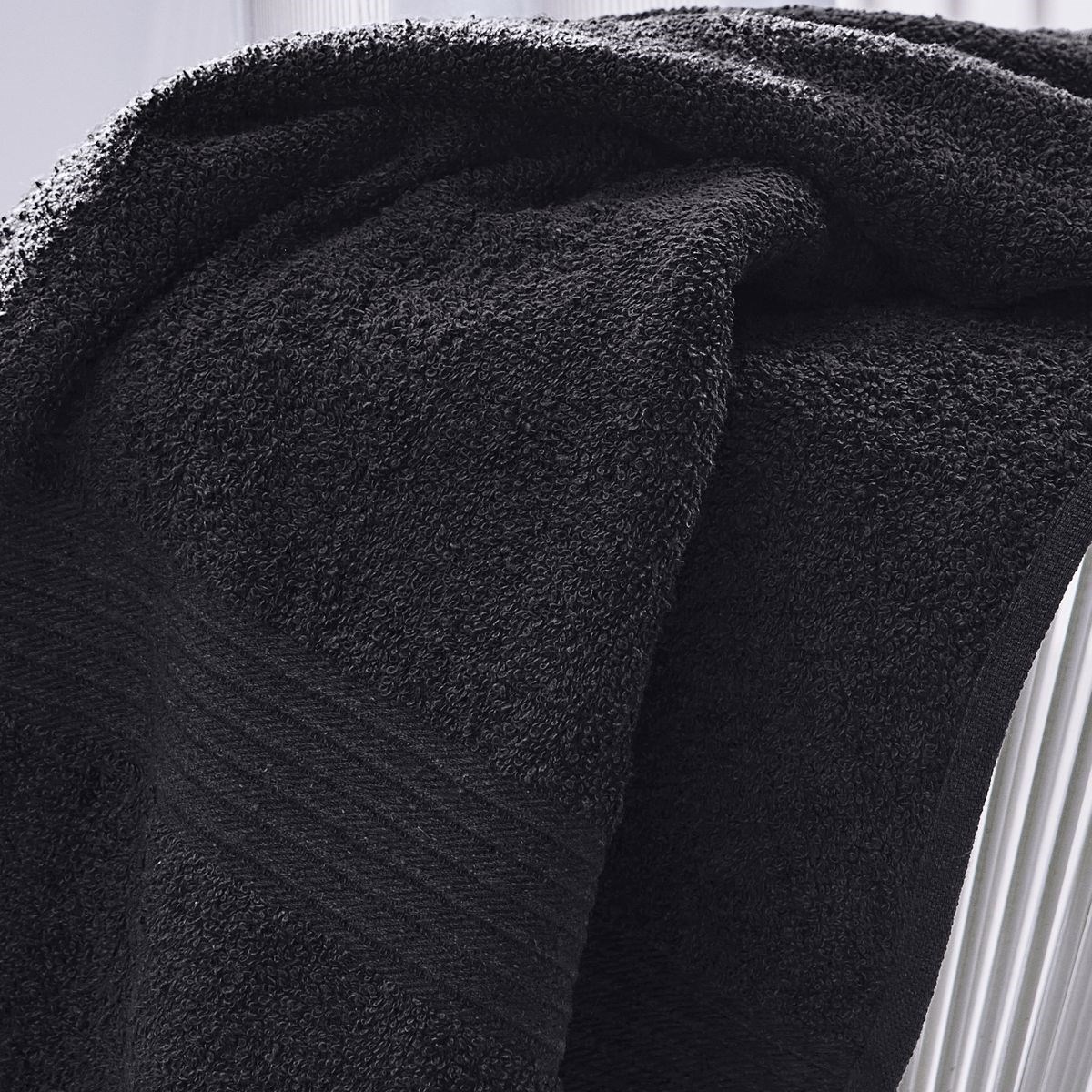 Plain cotton bath towel TODAY LINGE DE MAISON Grey