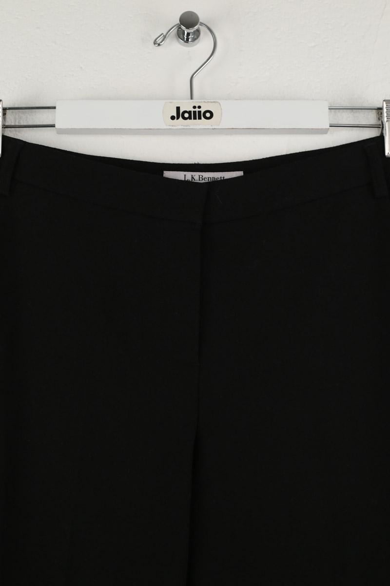 Black slim-fit pants LK BENNETT - Seconde Main Black