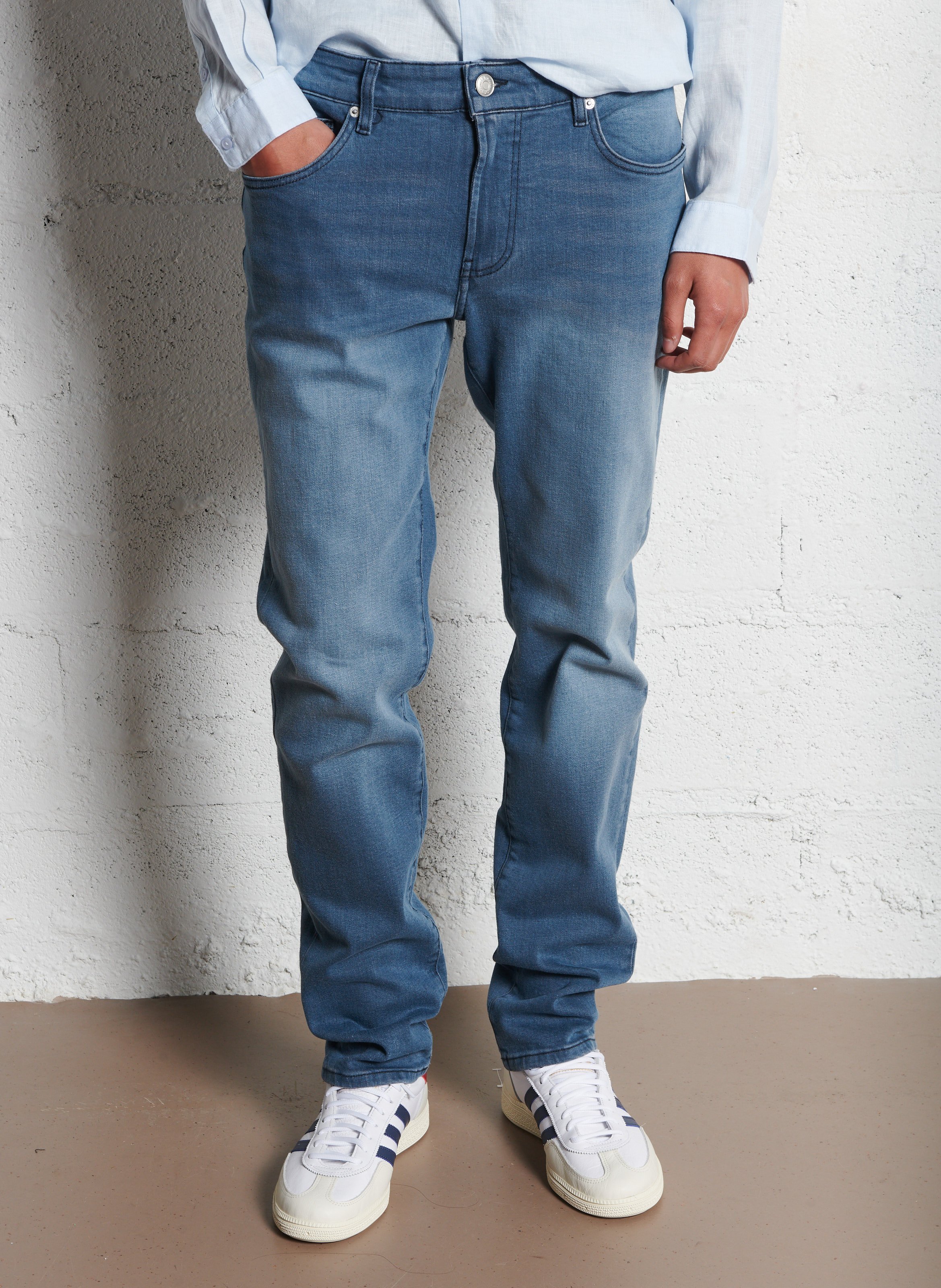 High-rise slim-fit jeans IKKS Blue