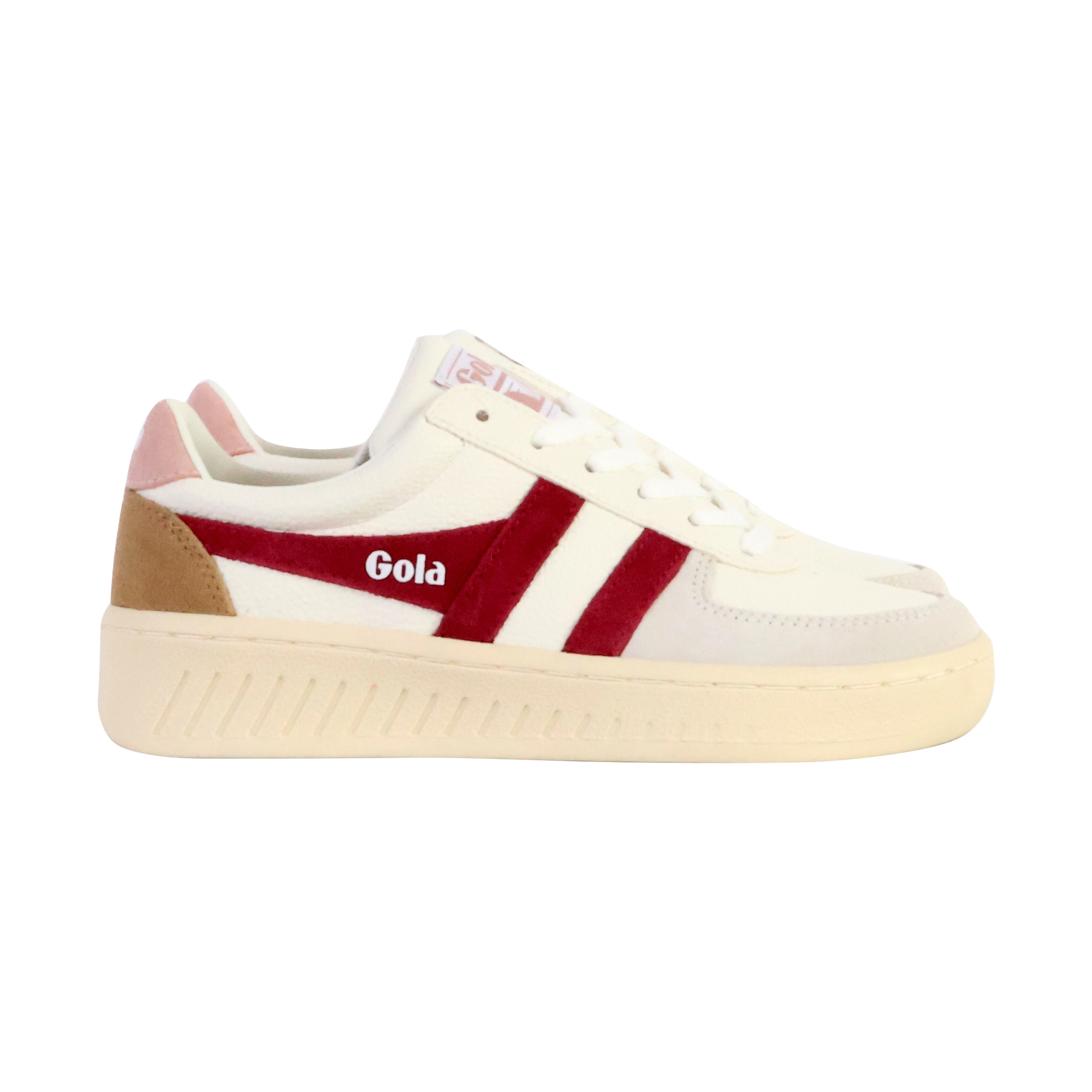 Grand Slam Trident leather sneakers GOLA Red