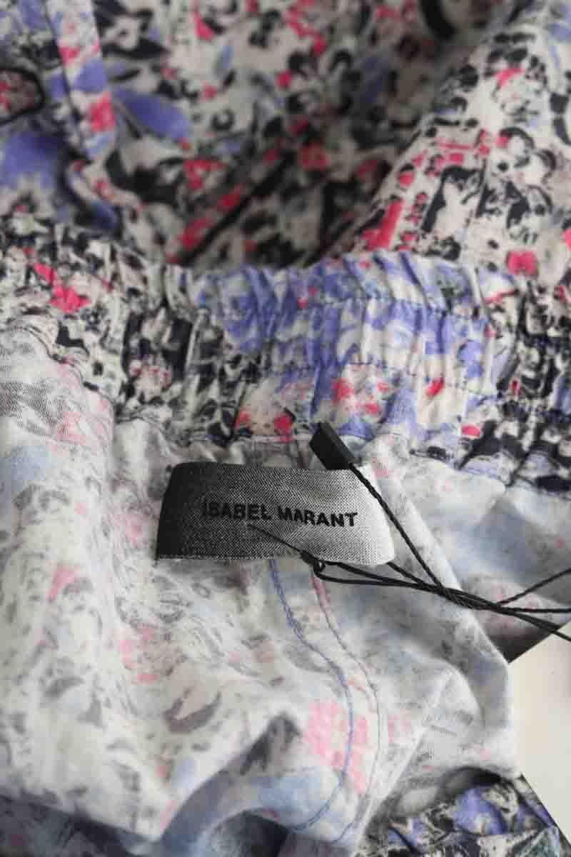 Multicolored straight pants ISABEL MARANT - Seconde Main Multicolored