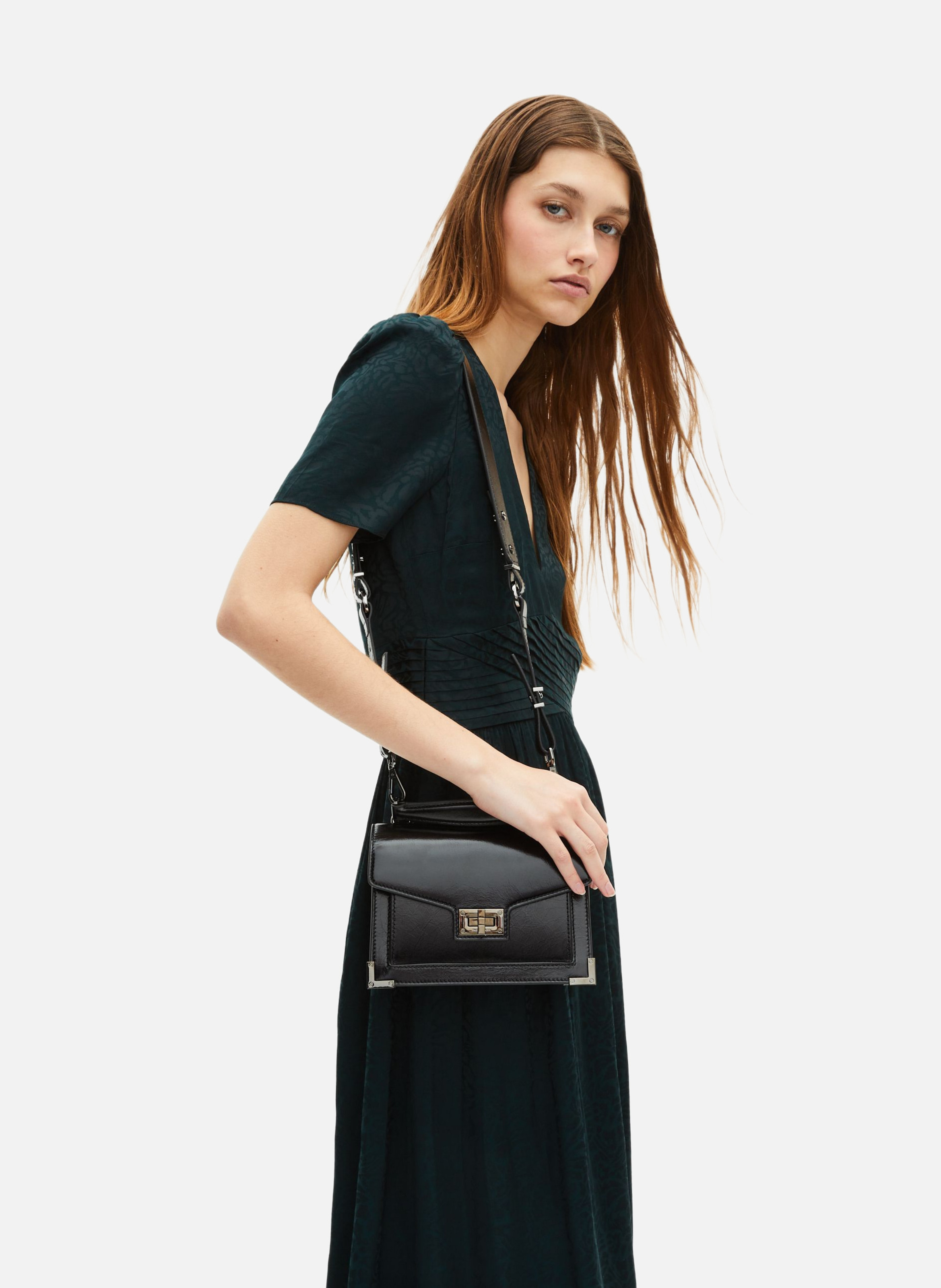 Long jacquard dress THE KOOPLES Green