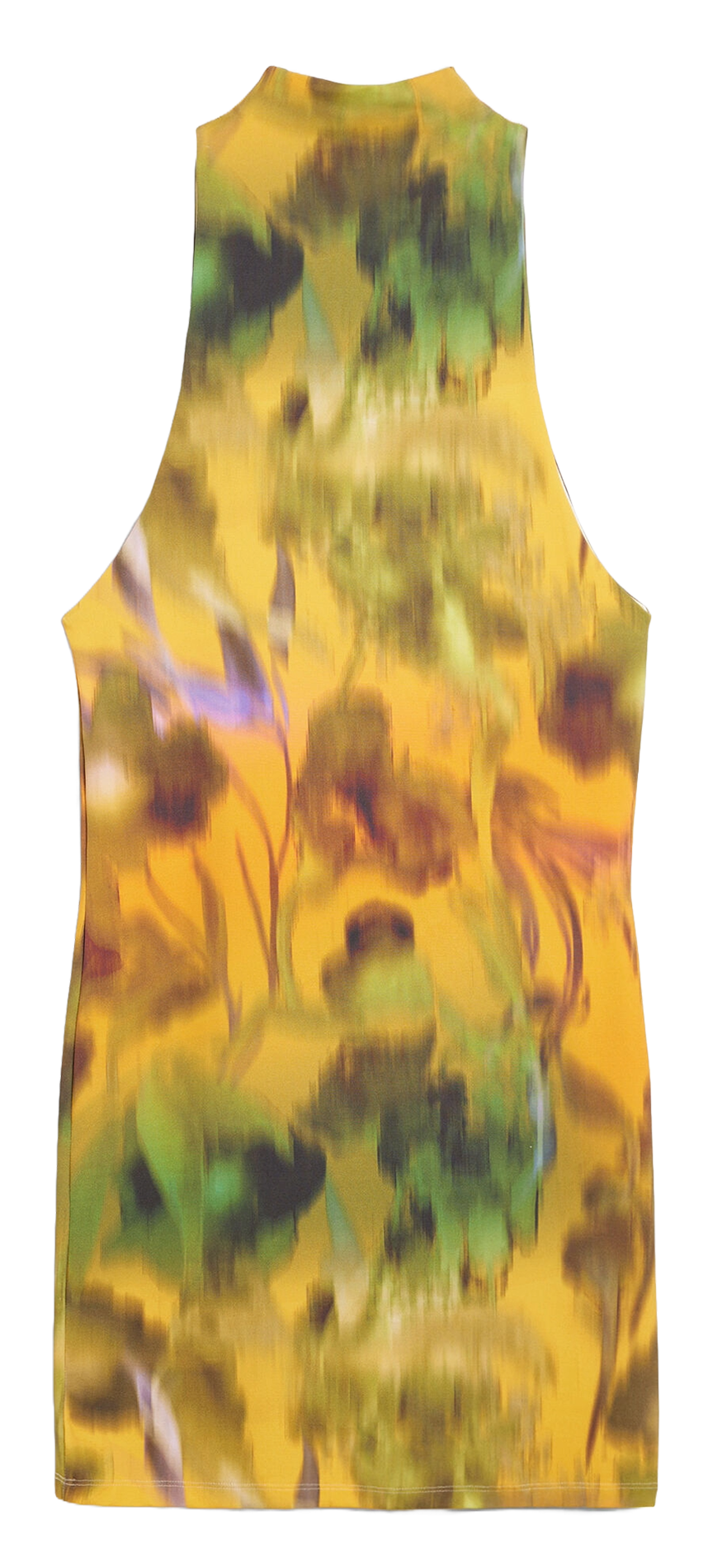 Short watercolor gradient dress DESIGUAL Yellow