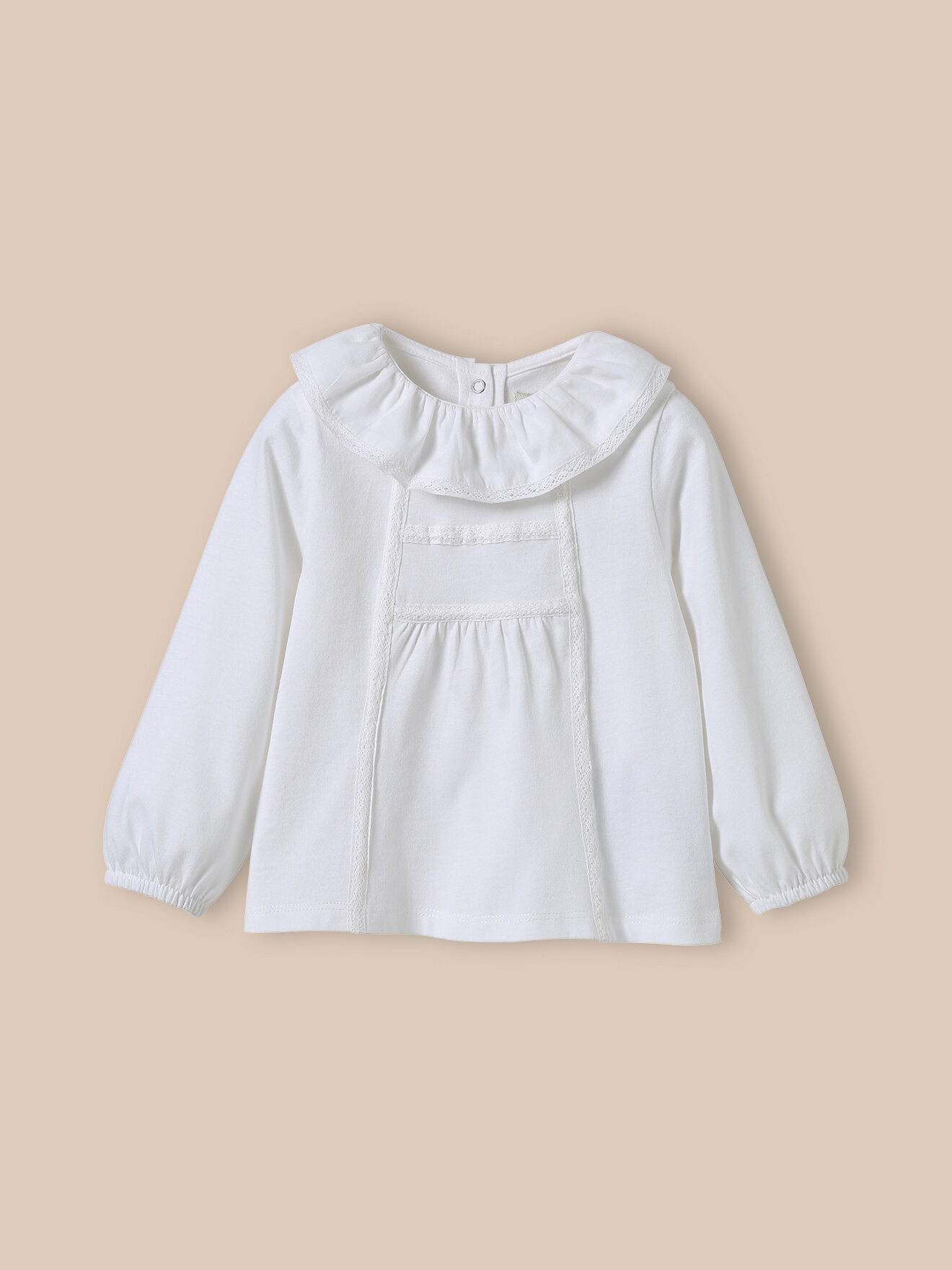 Refined organic cotton T-shirt CYRILLUS White