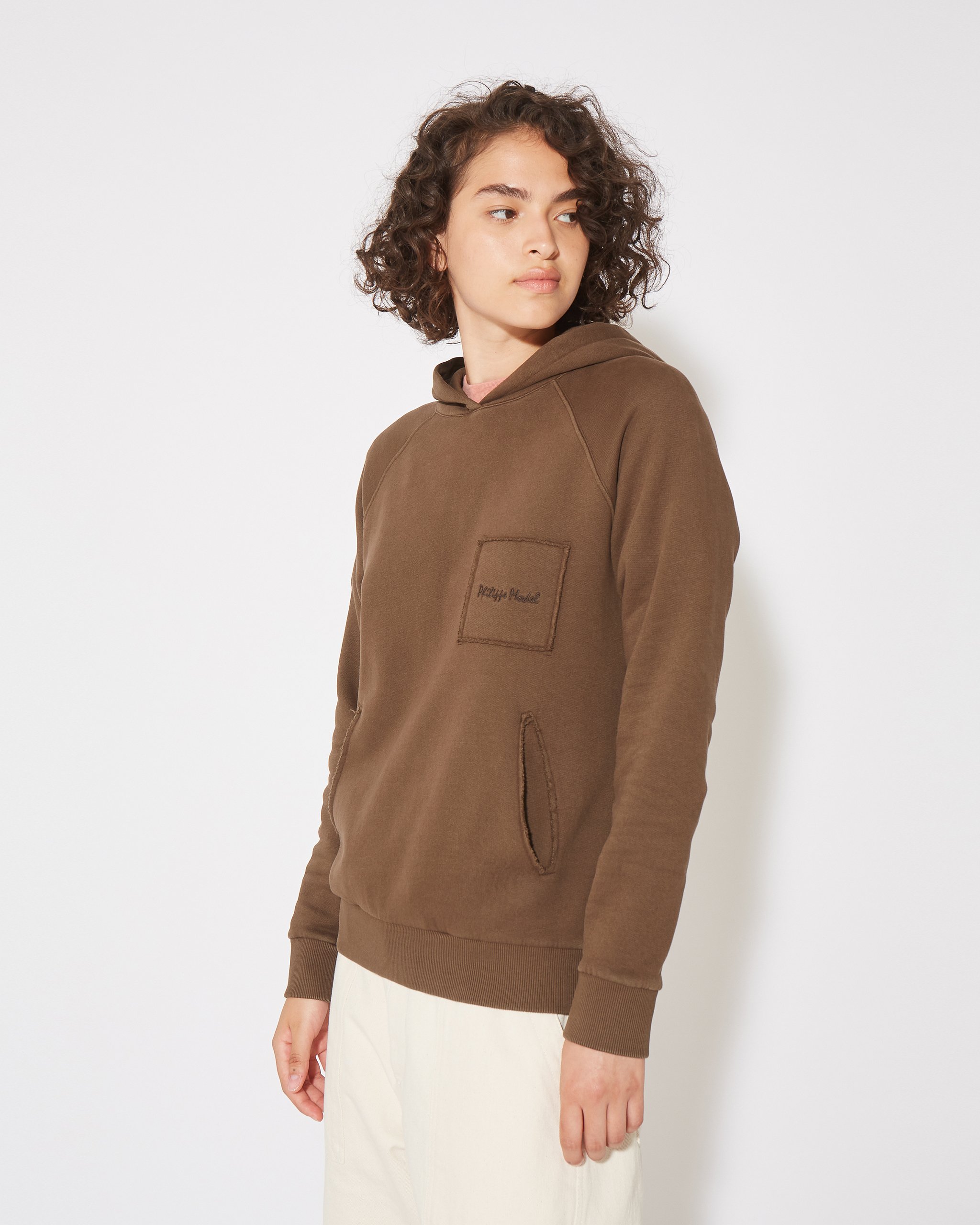 Hoodie PHILIPPE MODEL Brown