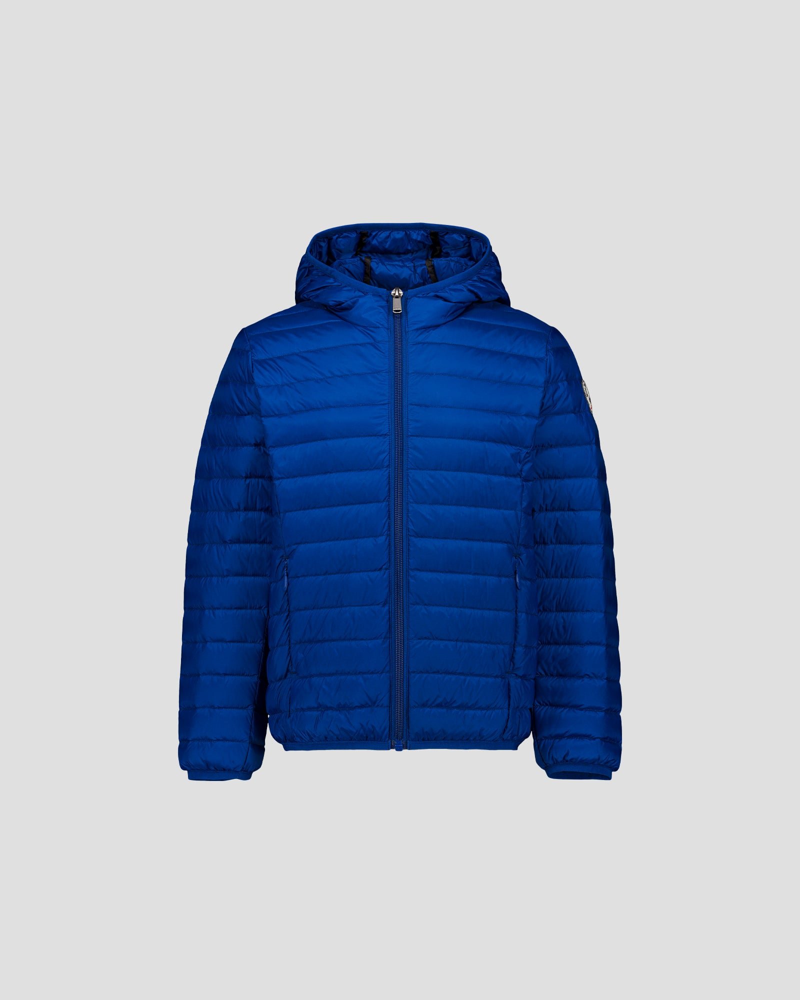 Hugo lightweight hooded child's puffer coat JOTT Blue