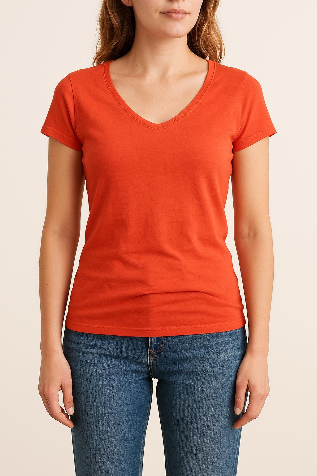 Tee-shirt COMPTOIR DES COTONNIERS - Seconde main Orange