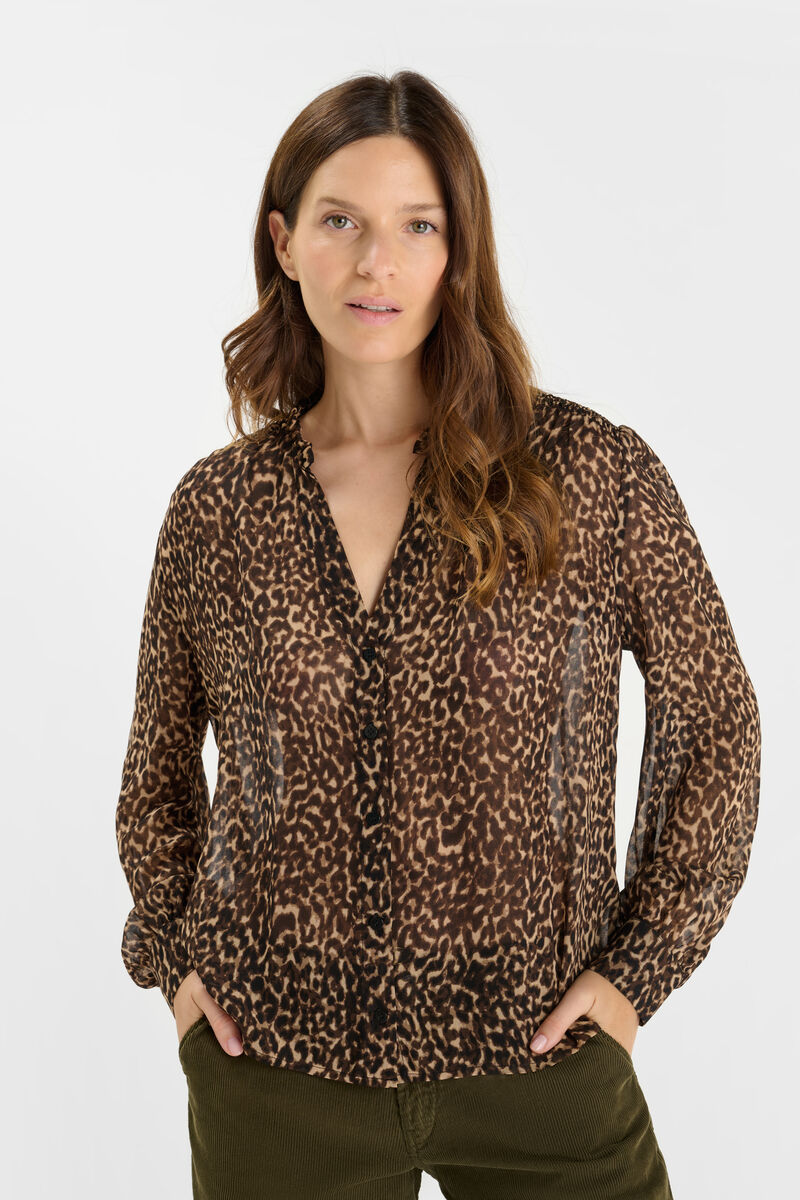 Shirt LE TEMPS DES CERISES Brown