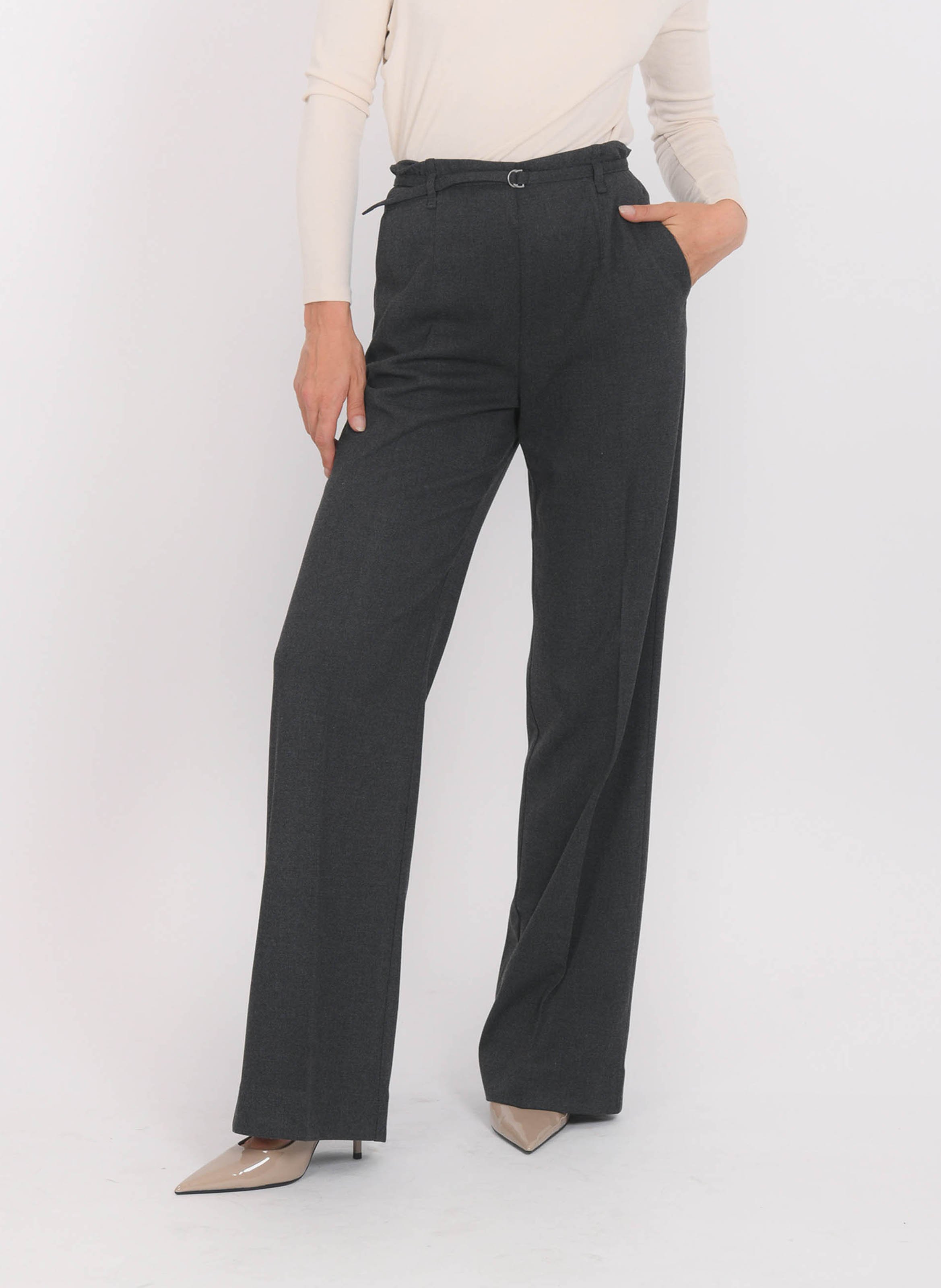 Pantalon large  KOOKAI Gris