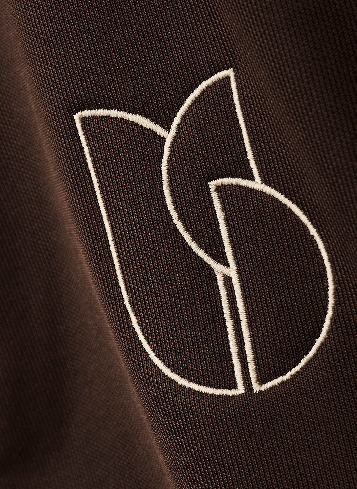 Sweat droit col montant BA&SH Marron