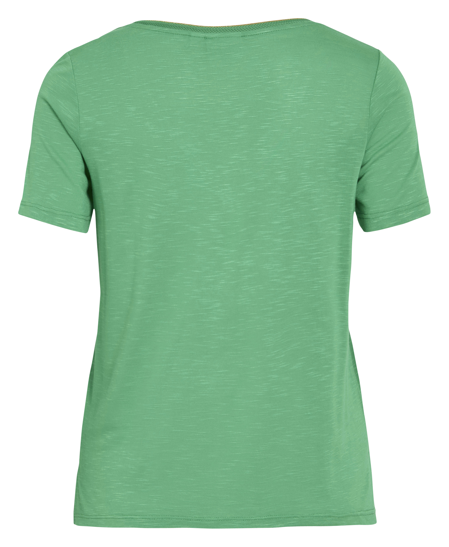 T-shirt col V VILA Vert