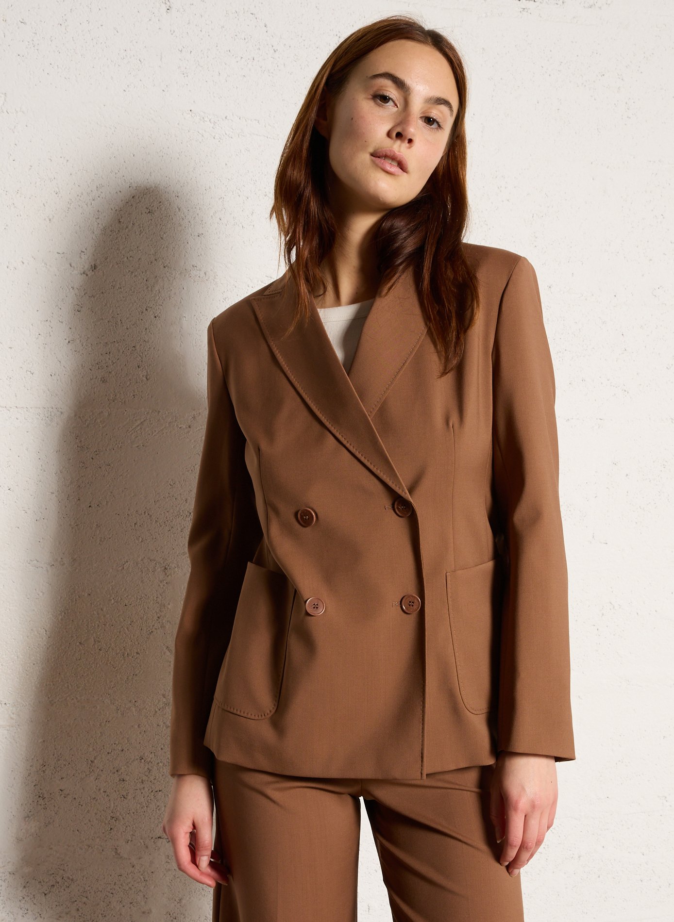 Aansluitende wollen colbert MAX MARA WEEK END