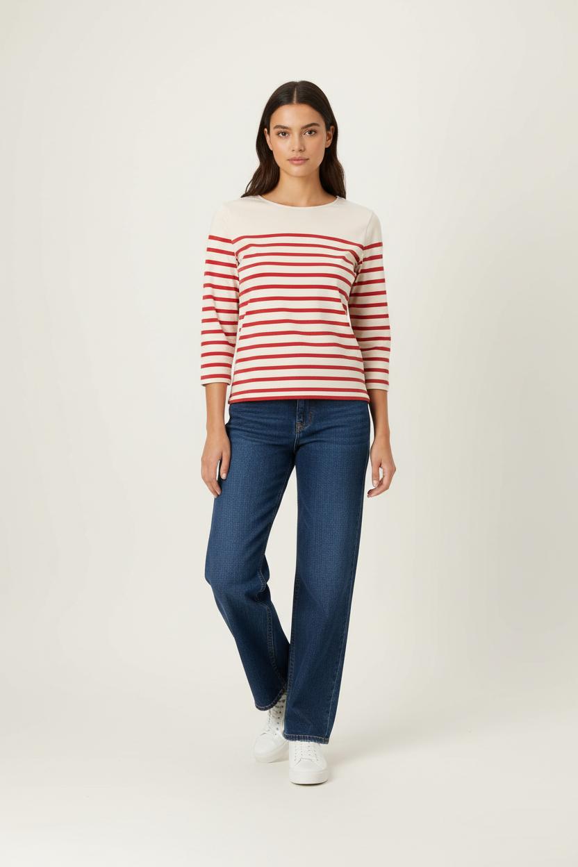 Tommy Badge T-shirt SEZANE - Seconde main Multicolored
