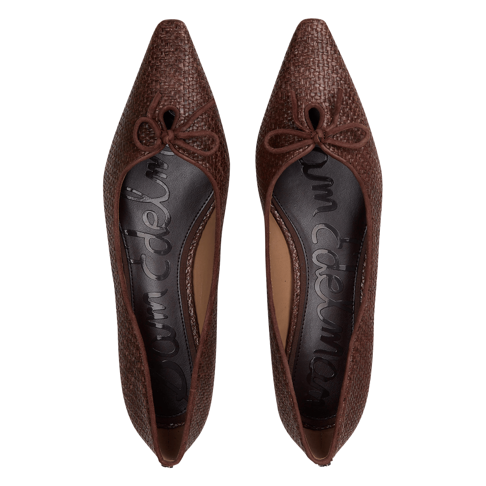 Raffia ballet flats SAM EDELMAN Brown