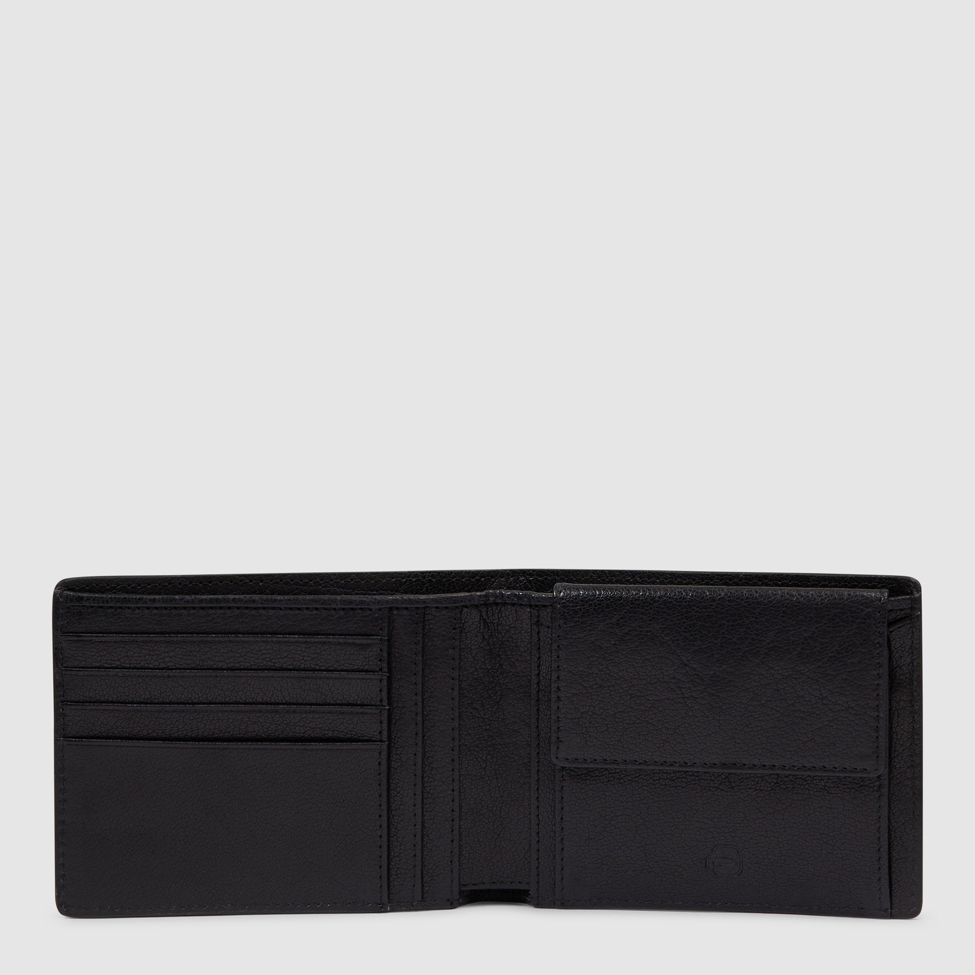 Babylon leather wallet PIQUADRO Black