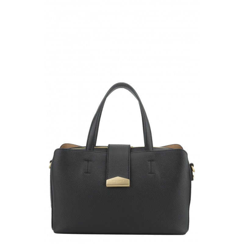 Leather handbag Black