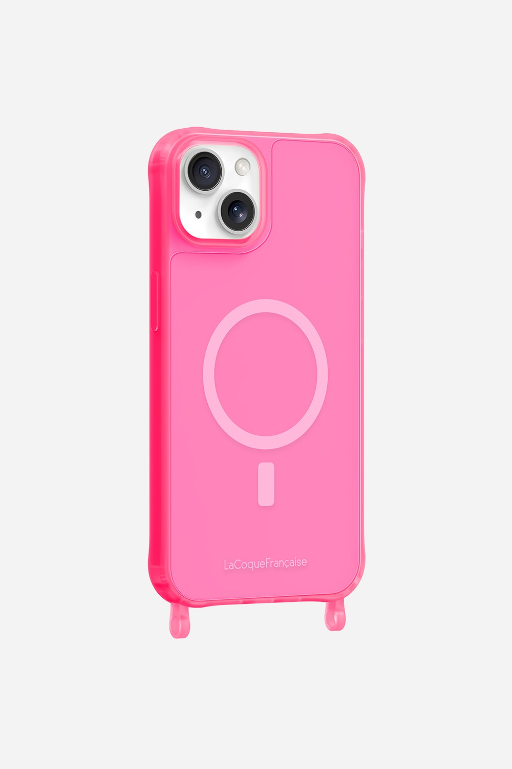 Magsafe phone case with rings for iphone 13 LA COQUE FRANCAISE Pink