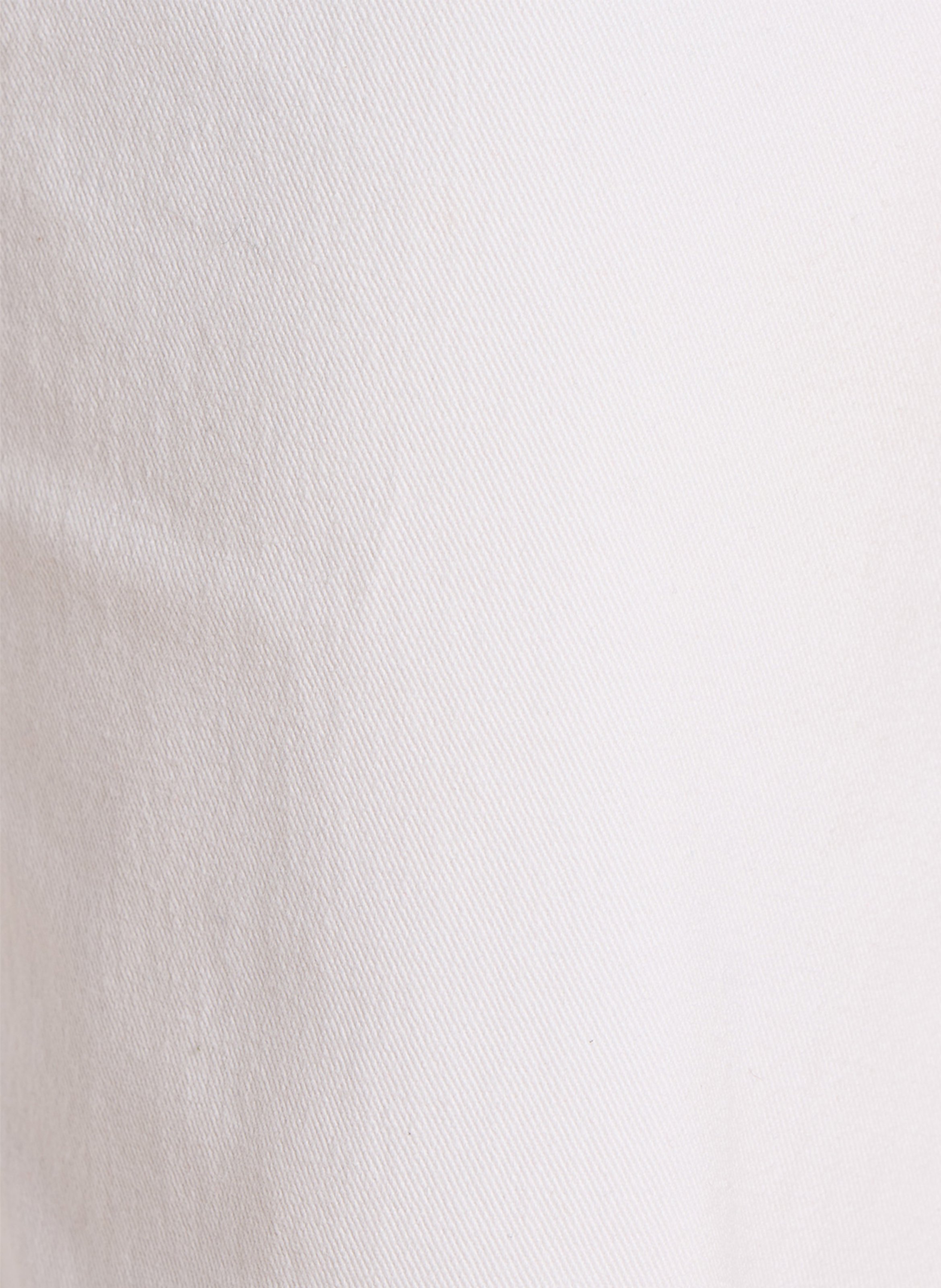 Jean droit taille haute LA FEE MARABOUTEE Blanc