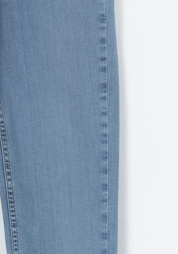 Cropped slim jeans with studs LEVI'S - Seconde main Blue