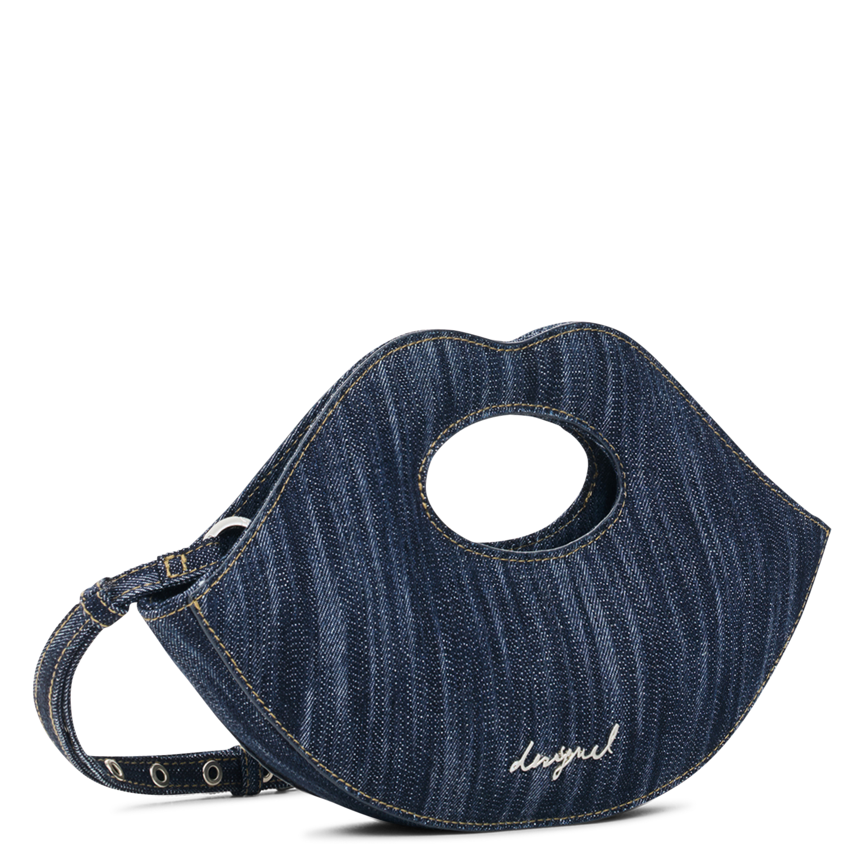 Sac à main en coton DESIGUAL Bleu