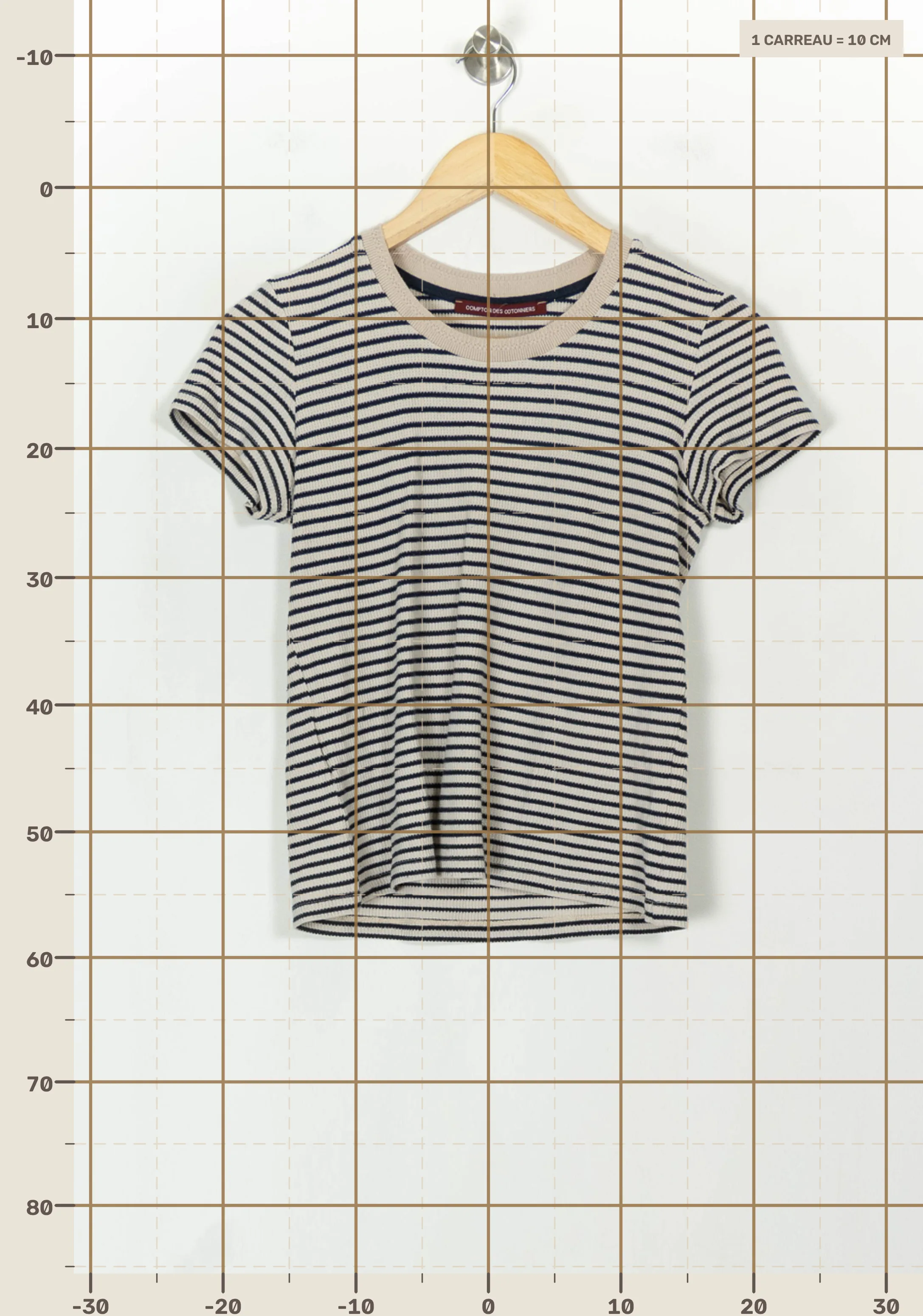 T-shirt COMPTOIR DES COTONNIERS - Seconde main Multicolored