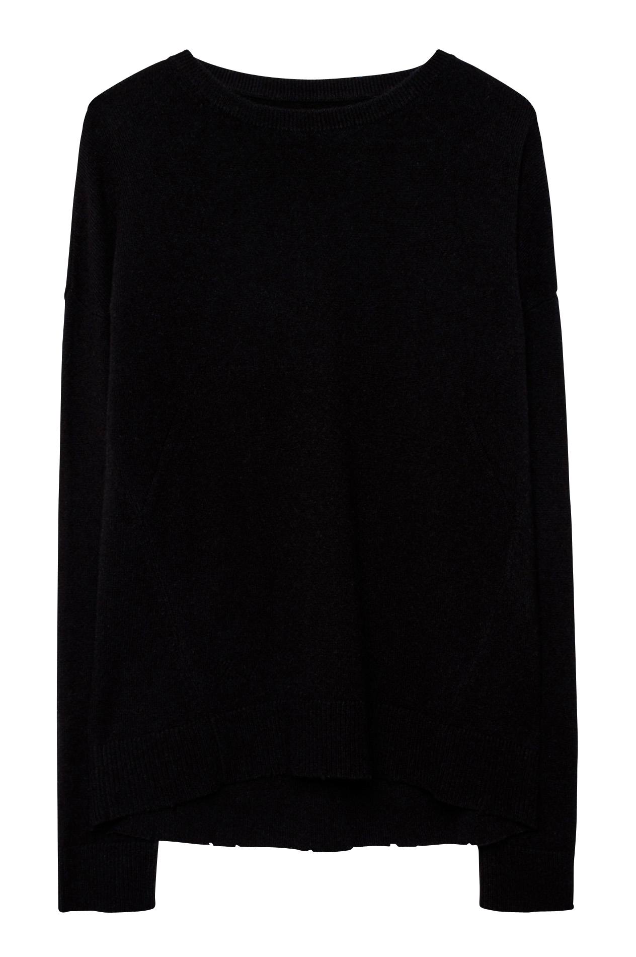 Pull droit en cachemire ZADIG&VOLTAIRE Noir