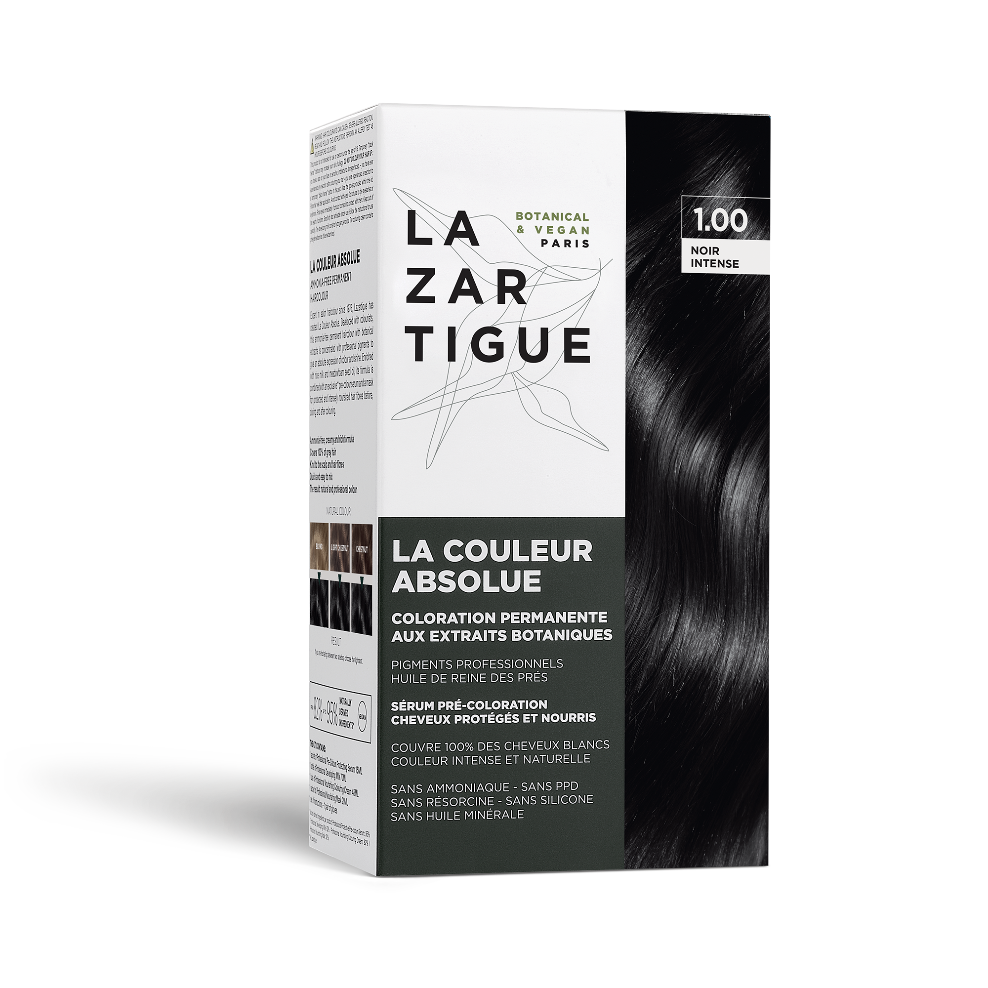 COULEUR ABSOLUE LAZARTIGUE 1.00 noir intense